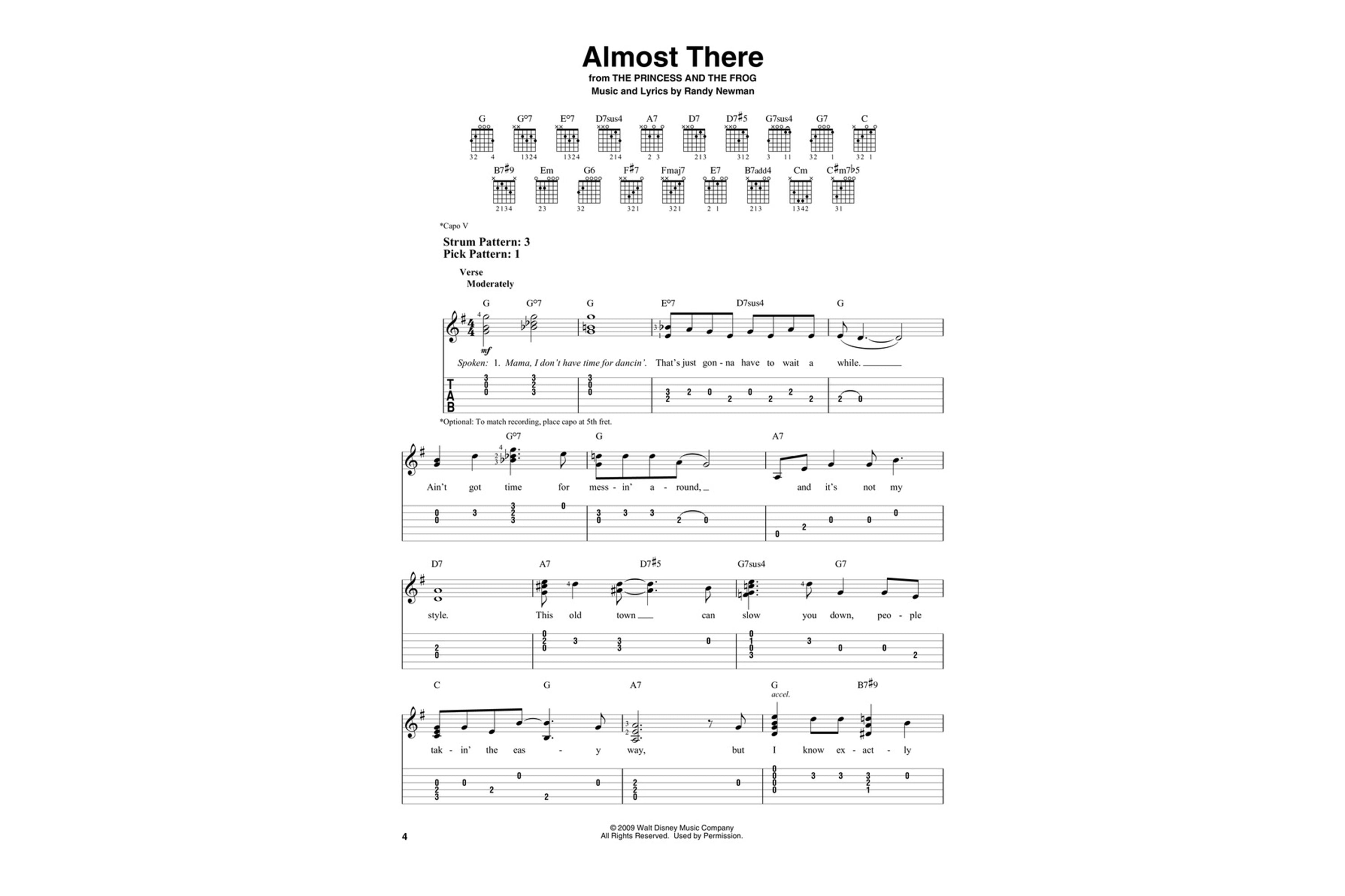 Contemporary Disney Guitar Book