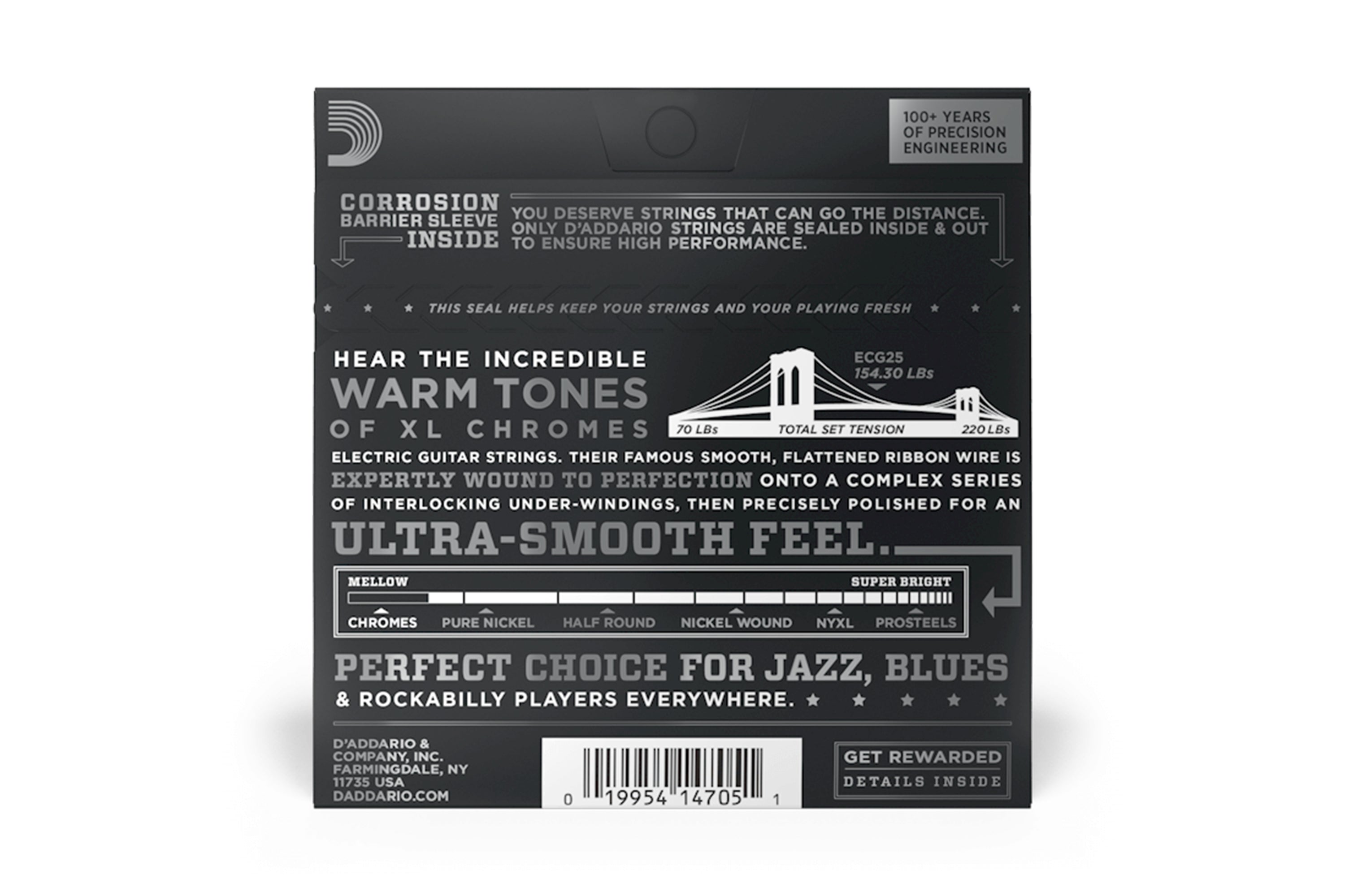 D'Addario ECG25 XL Strings