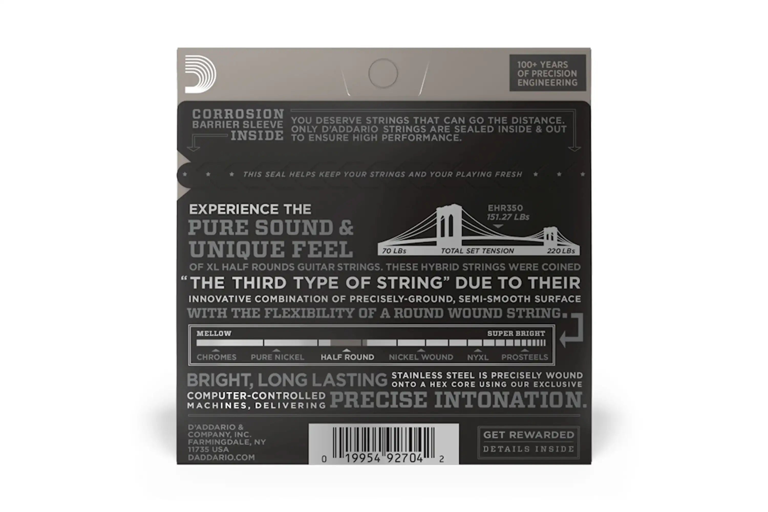 D_Addario-EHR350-XL-Strings-2 | Terry Carter Music Store