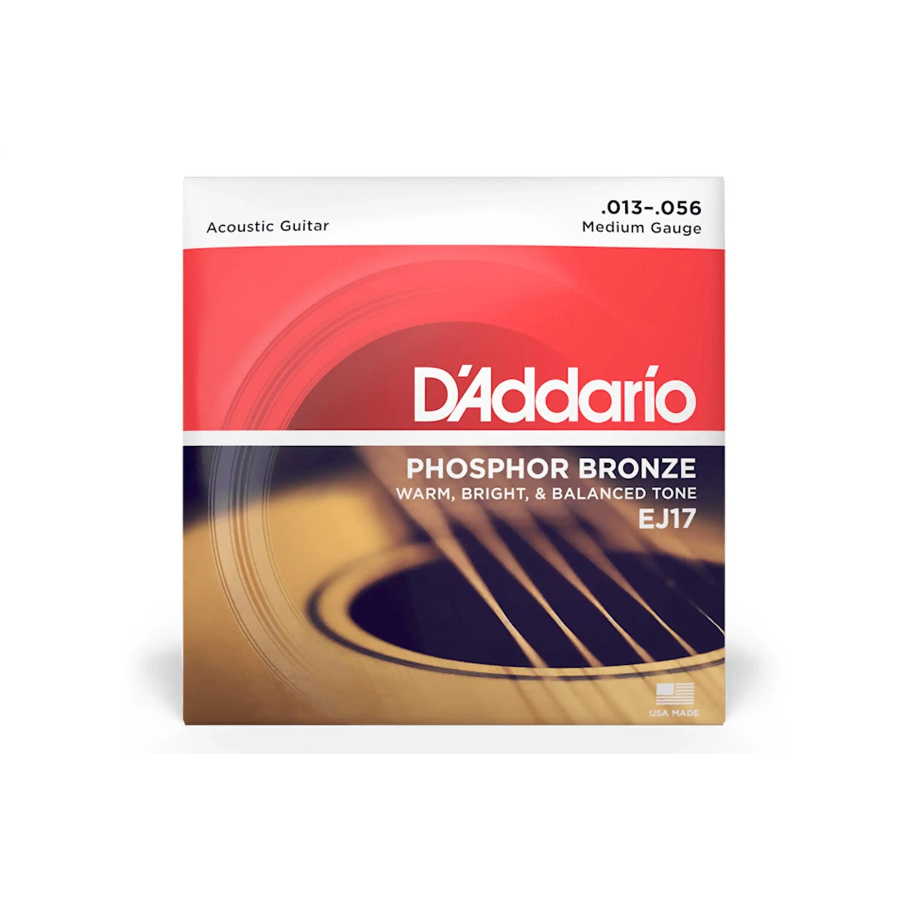 D_Addario-EJ17-Phosphor-Bronze-Acoustic-Guitar-Strings-2 | Terry Carter Music Store