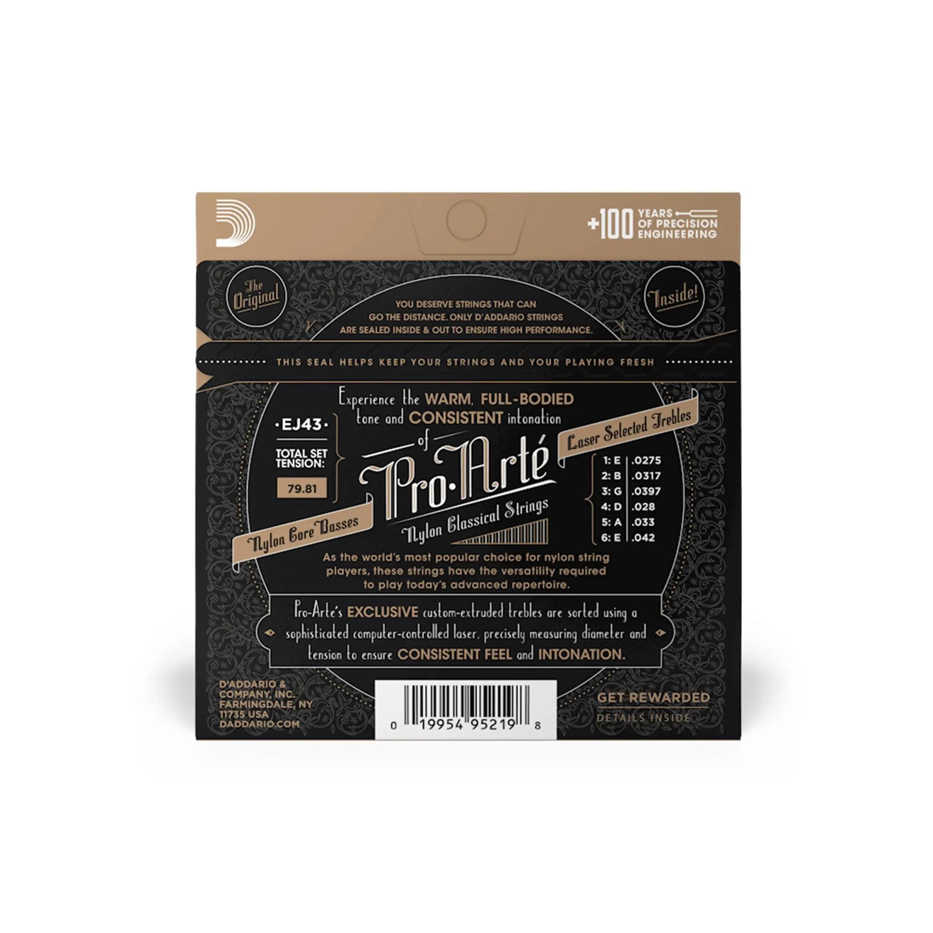 D_Addario-EJ43-Classical-Guitar-Strings-1 | Terry Carter Music Store