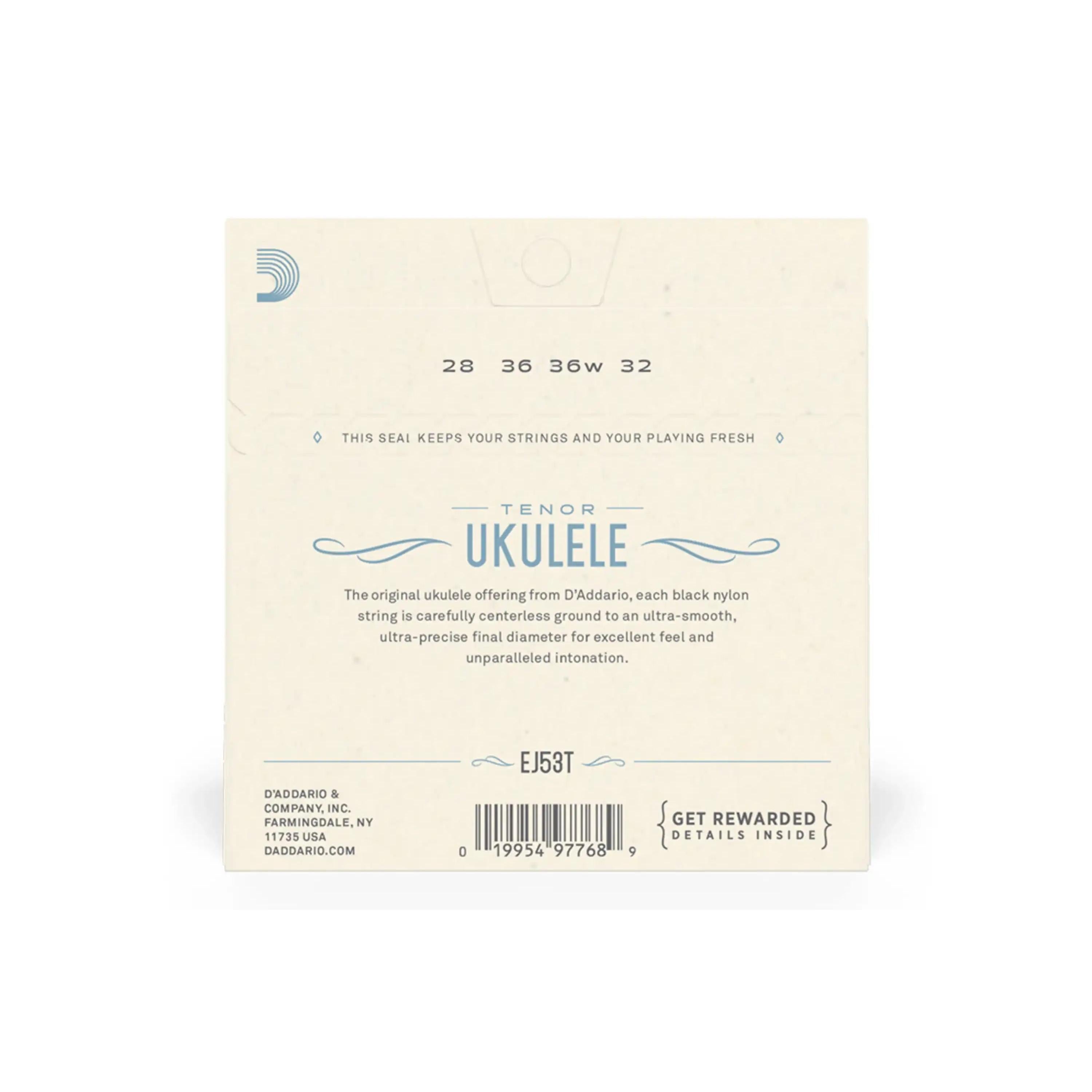 D_Addario-EJ53T-Tenor-Ukulele-Strings-1 | Terry Carter Music Store