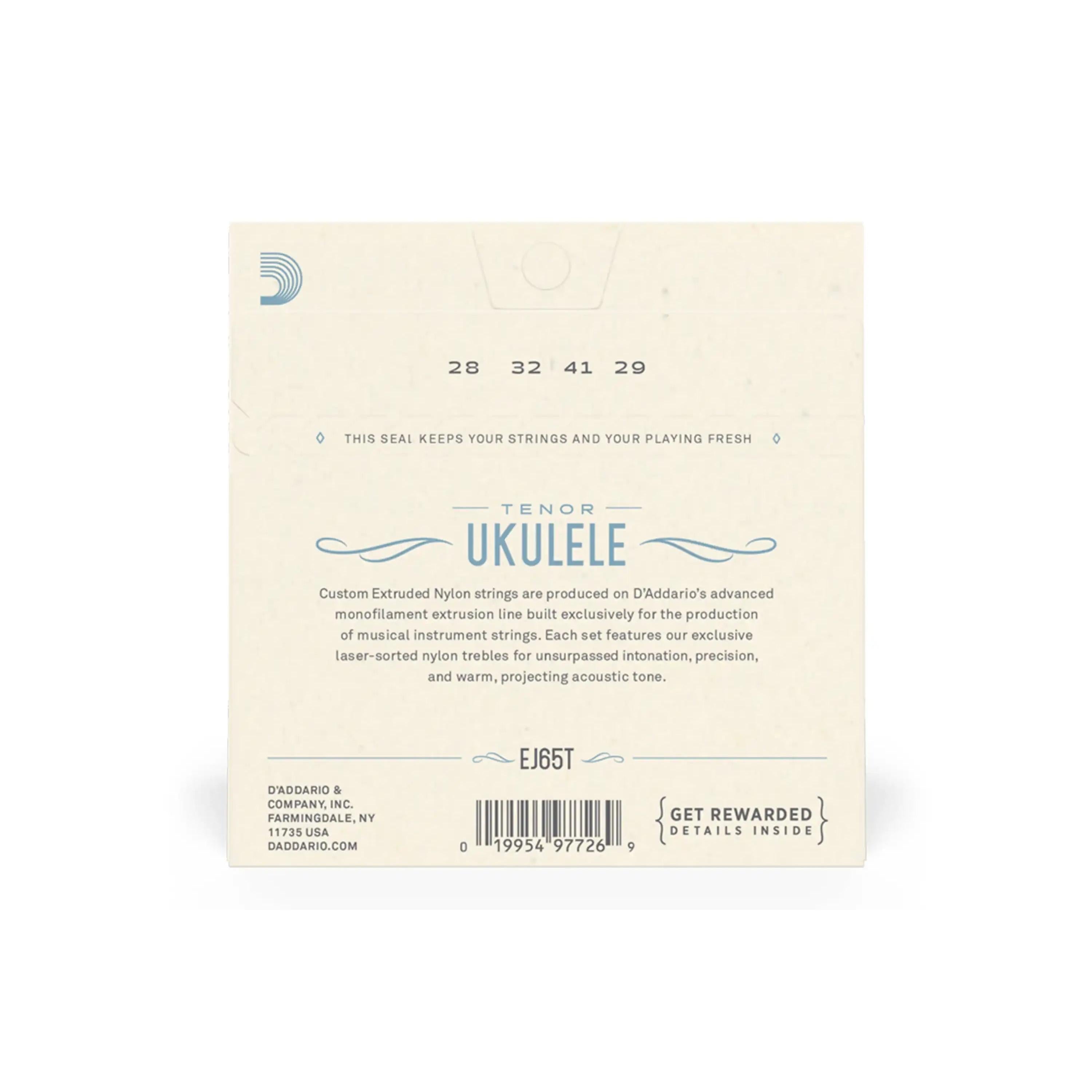D_Addario-EJ65T-Tenor-Ukulele-Strings-1 | Terry Carter Music Store