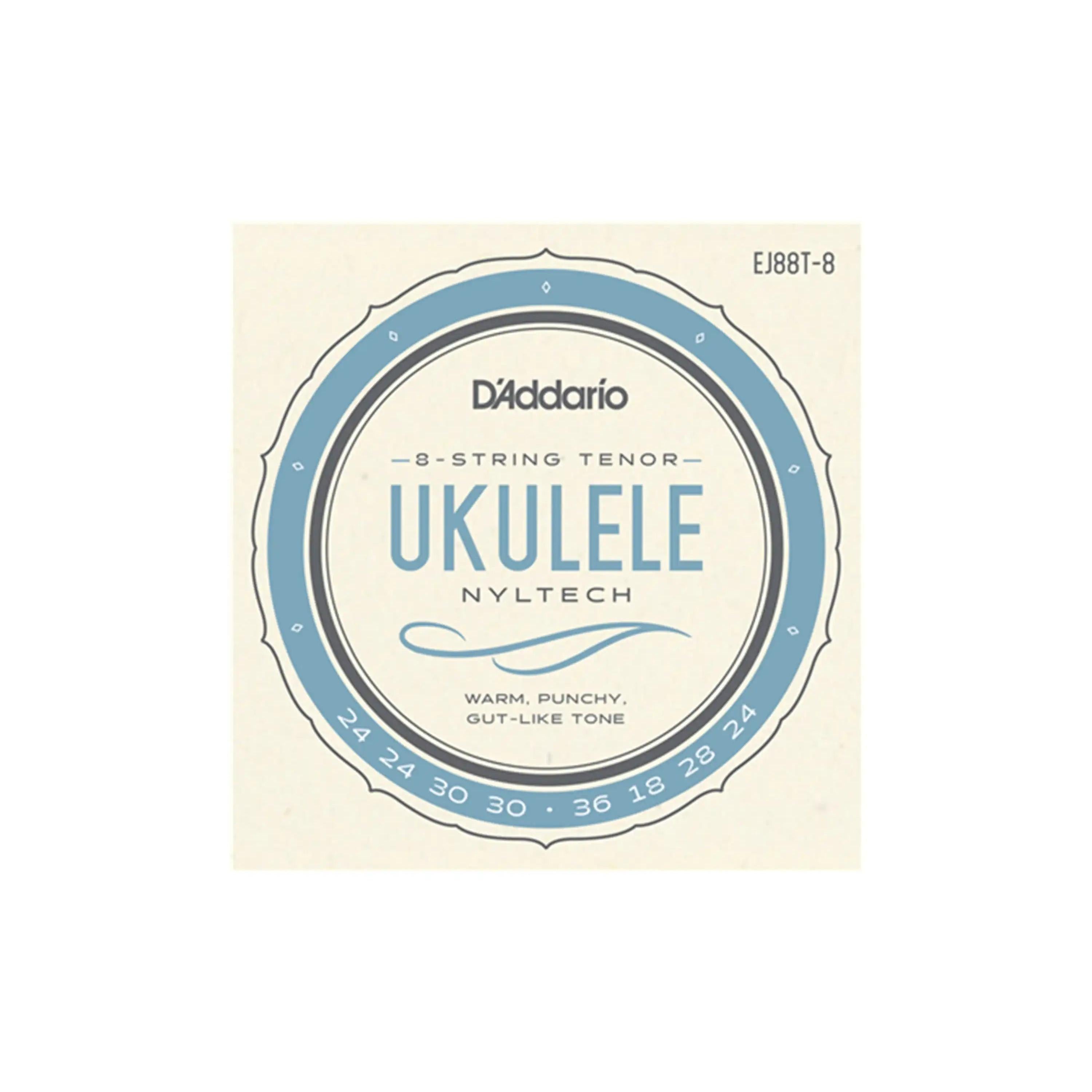 D_Addario-EJ88T-8-Nyltech-8-String-Tenor-Ukulele-Strings-_GgCcEEAA-Tuning_-1 | Terry Carter Music Store
