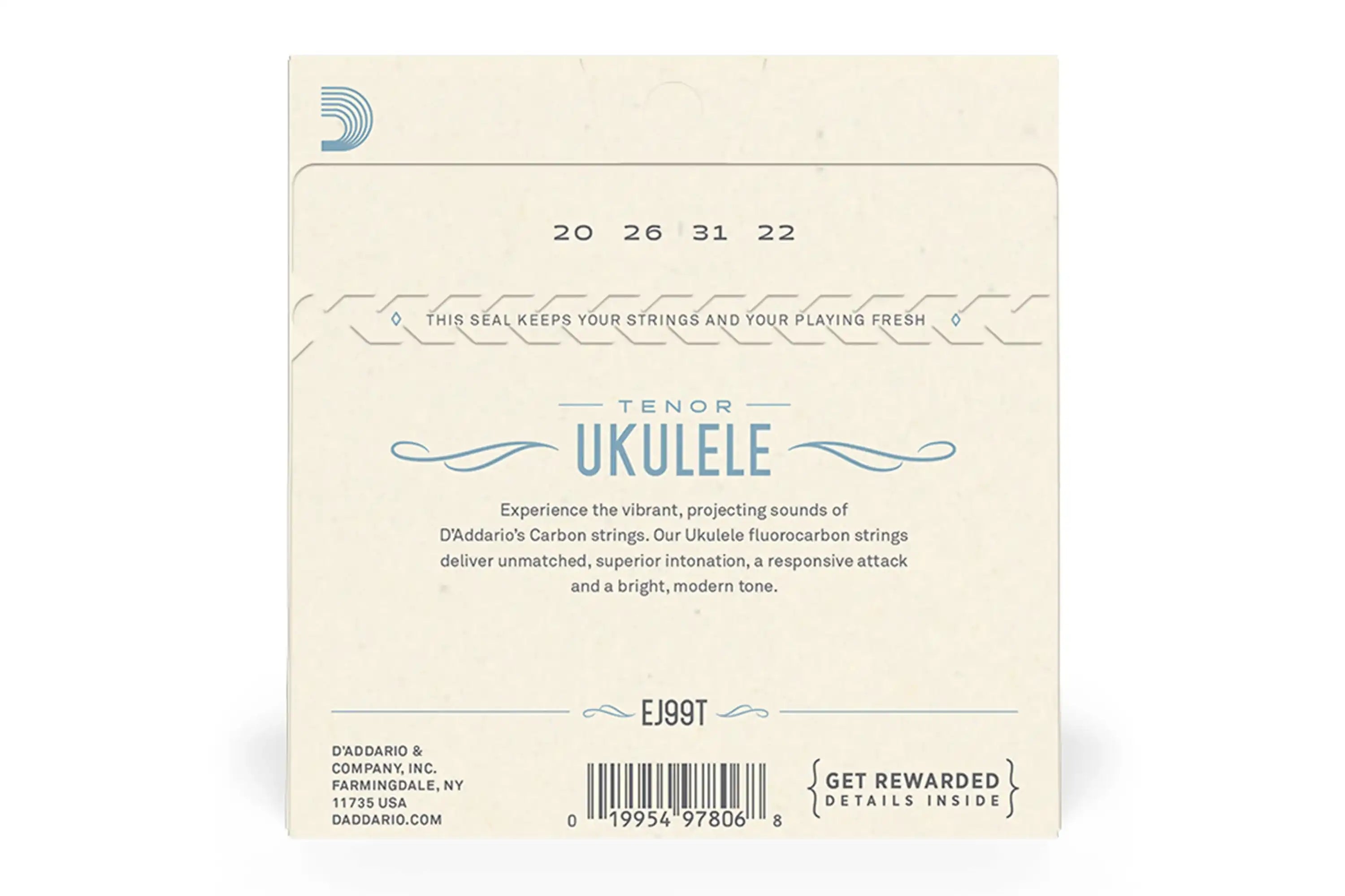 D'Addario EJ99T Fluorocarbon Tenor Strings