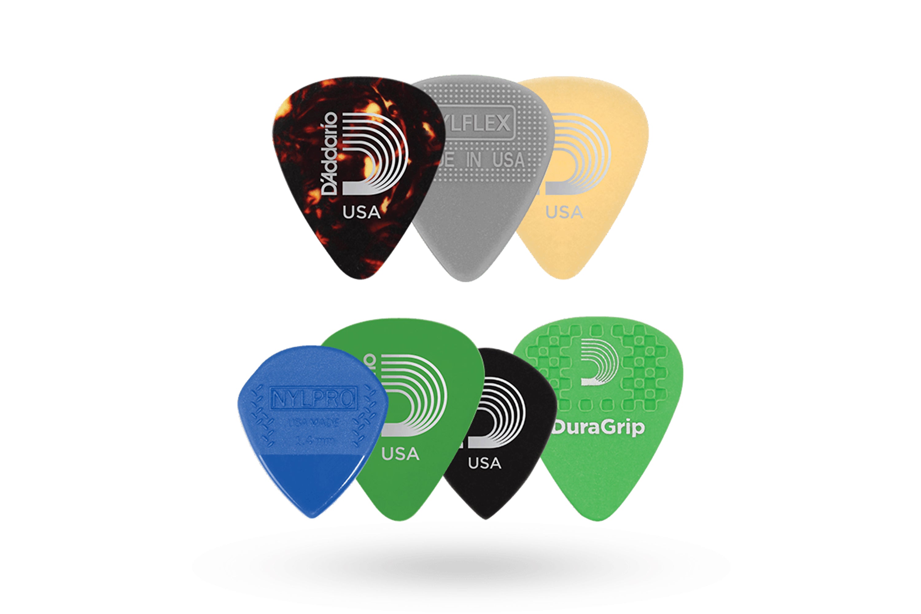 D'Addario Medium Variety Guitar Picks