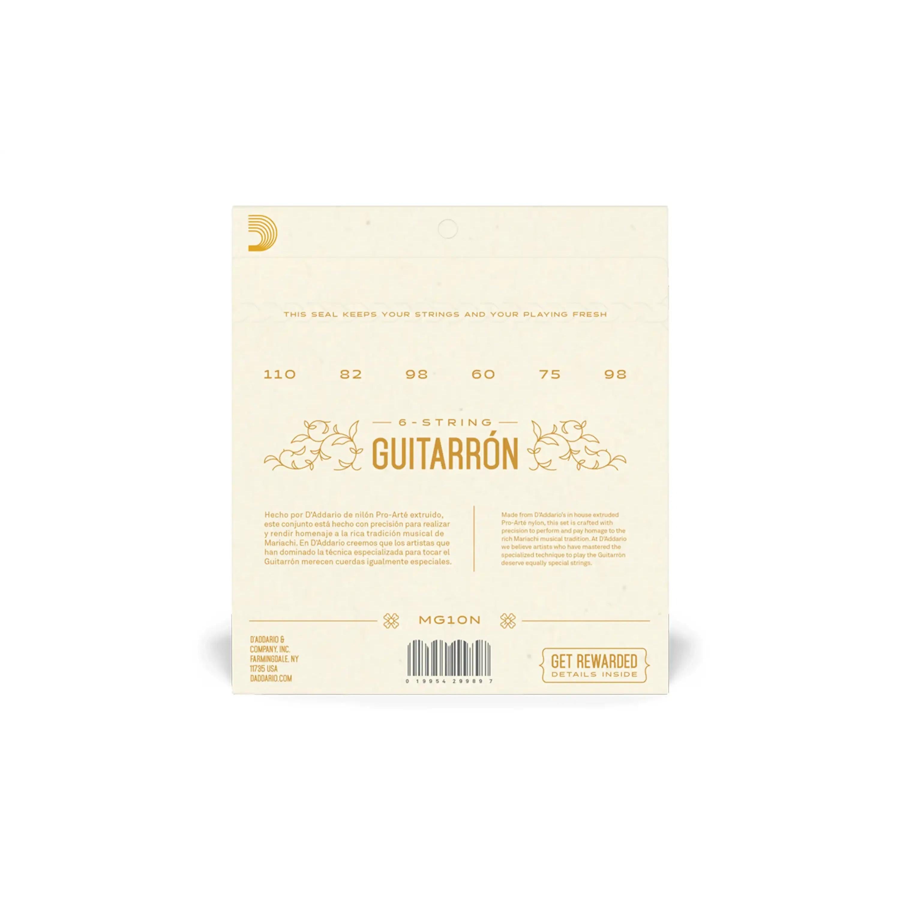D_Addario-MG10N-Guitarron-Strings-2 | Terry Carter Music Store