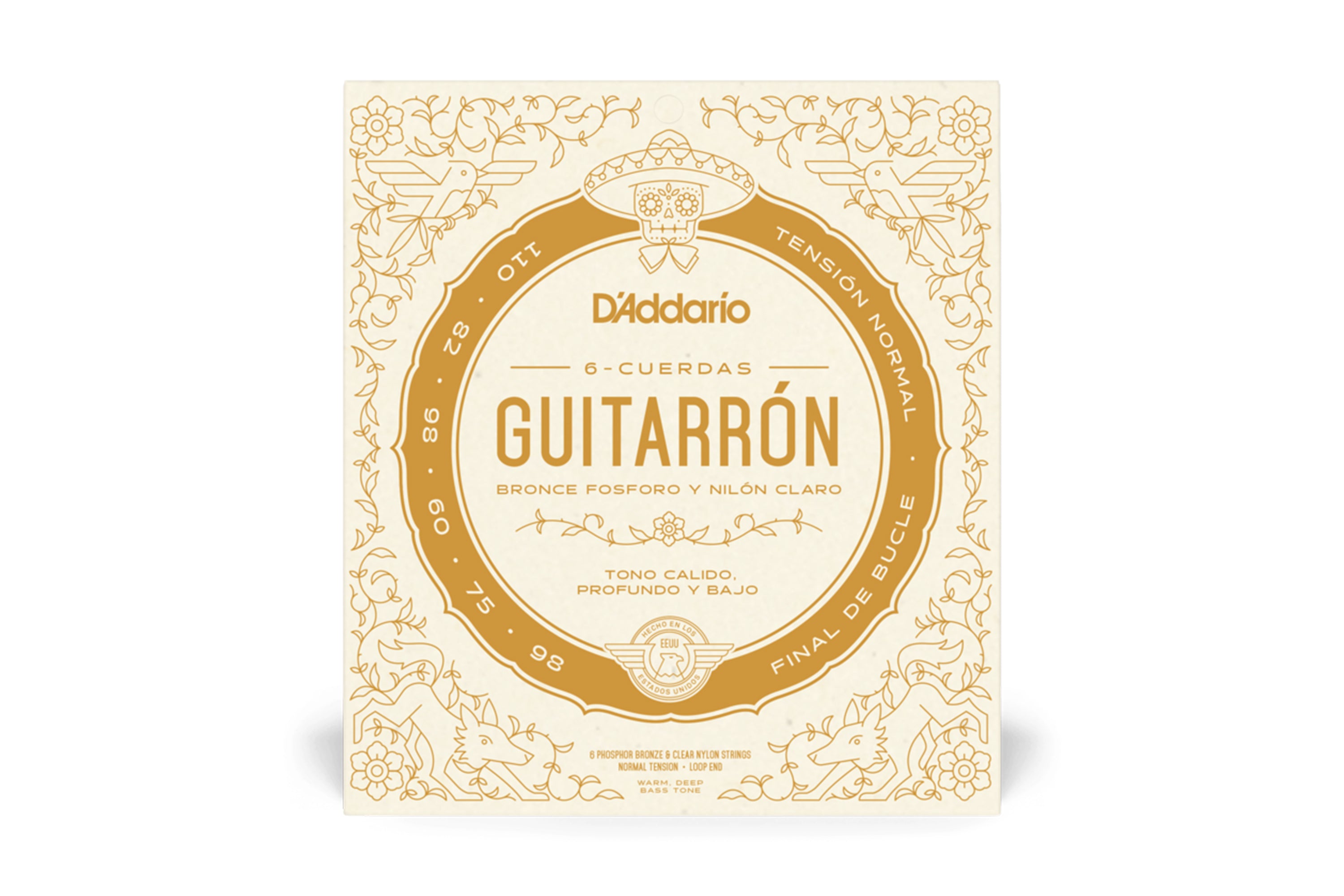 D'Addario MG10N Guitarrón Strings