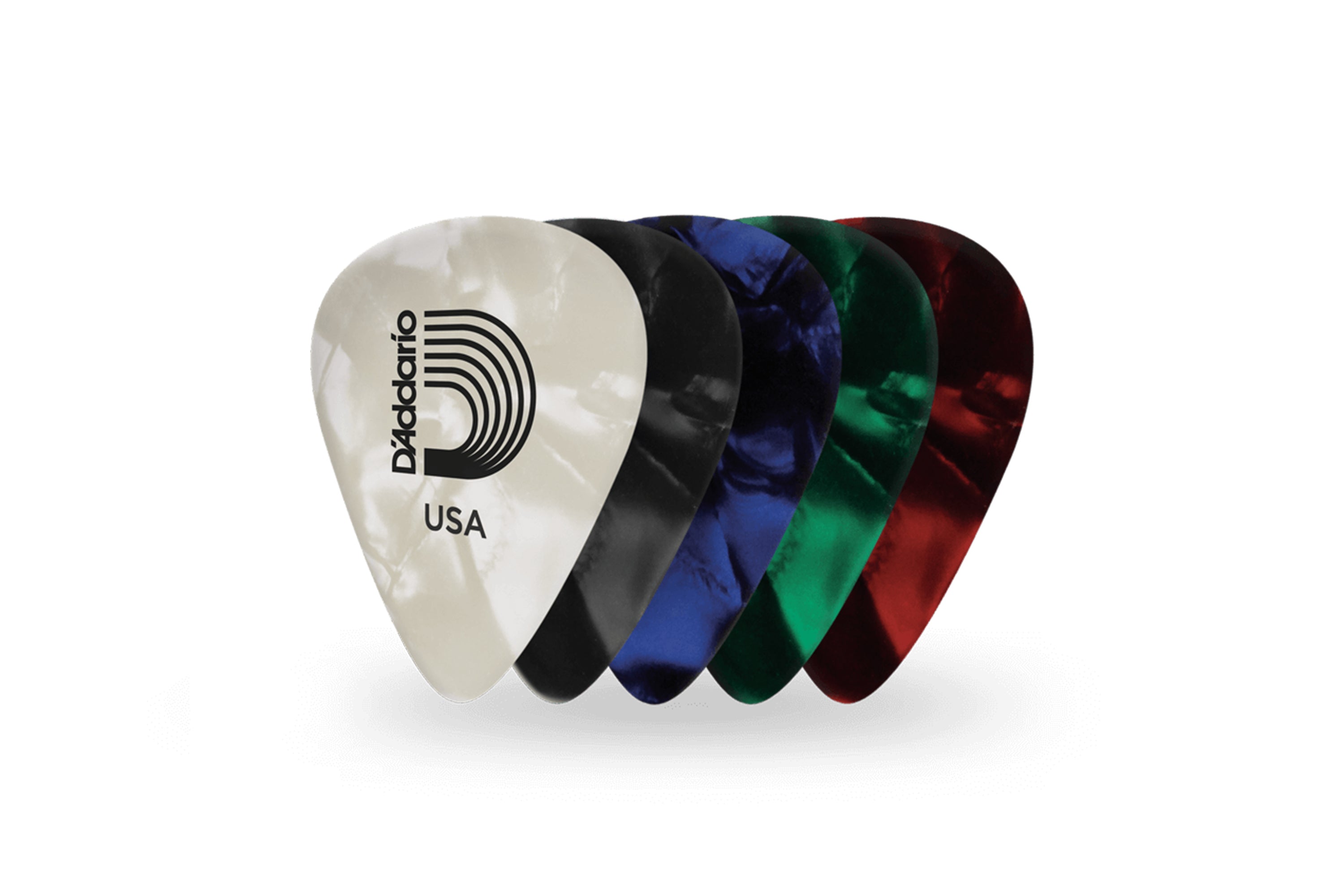 D'Addario Pearl Assorted .70mm Guitar Picks