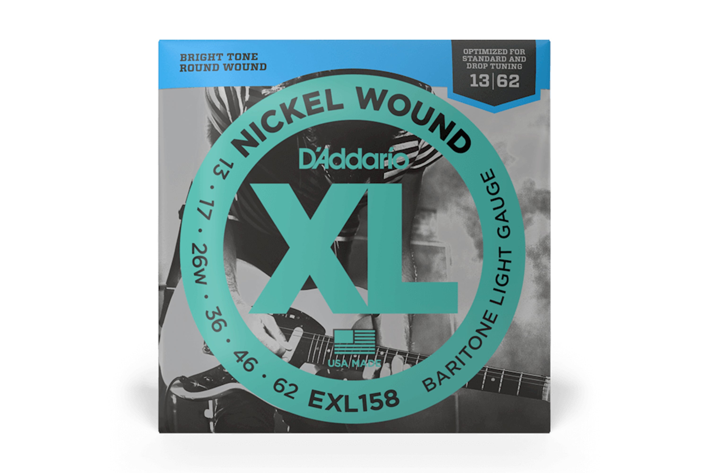 D'addario EXL158 Baritone Electric Guitar Strings