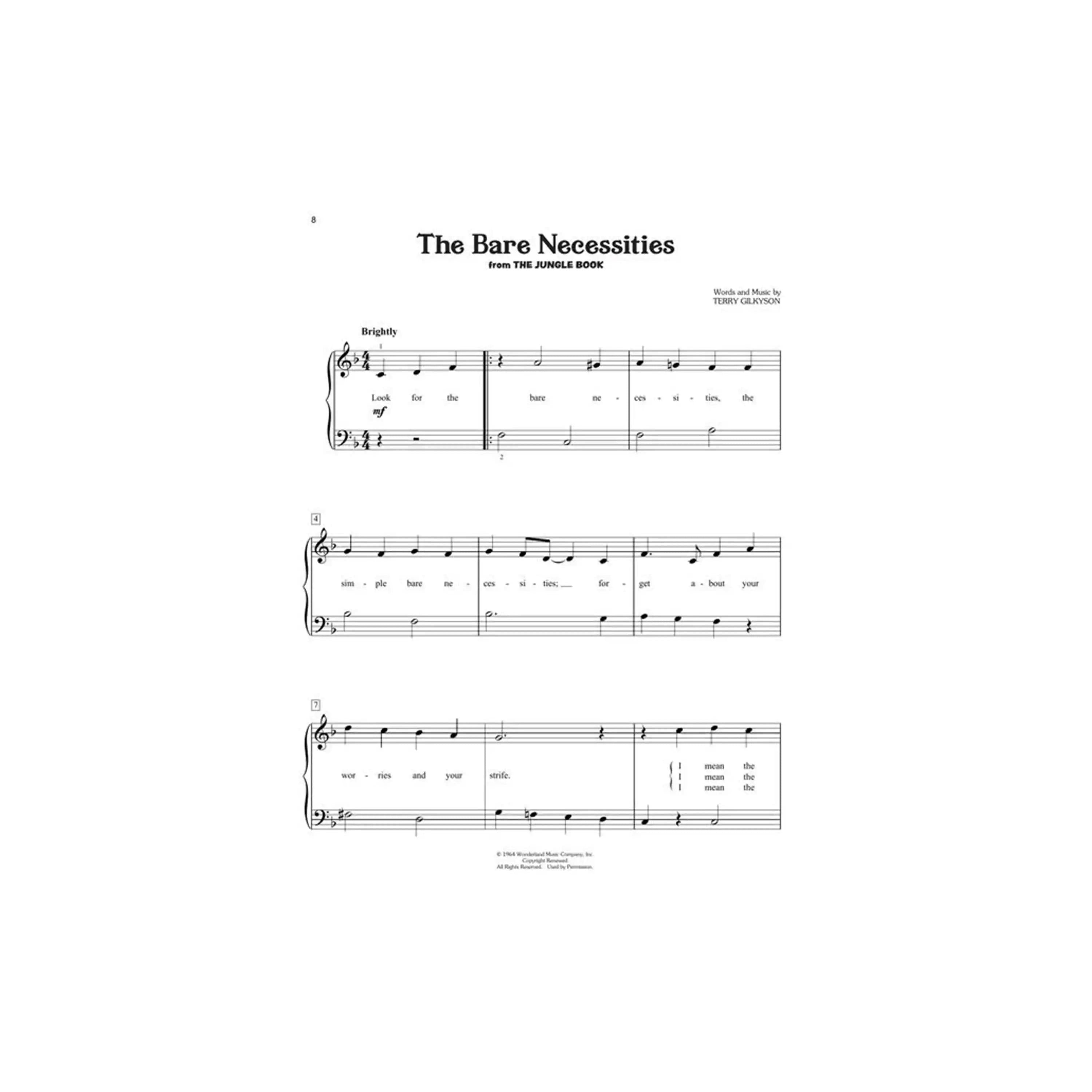 Disney-Songs-for-Kids-Piano-Book-3 | Terry Carter Music Store