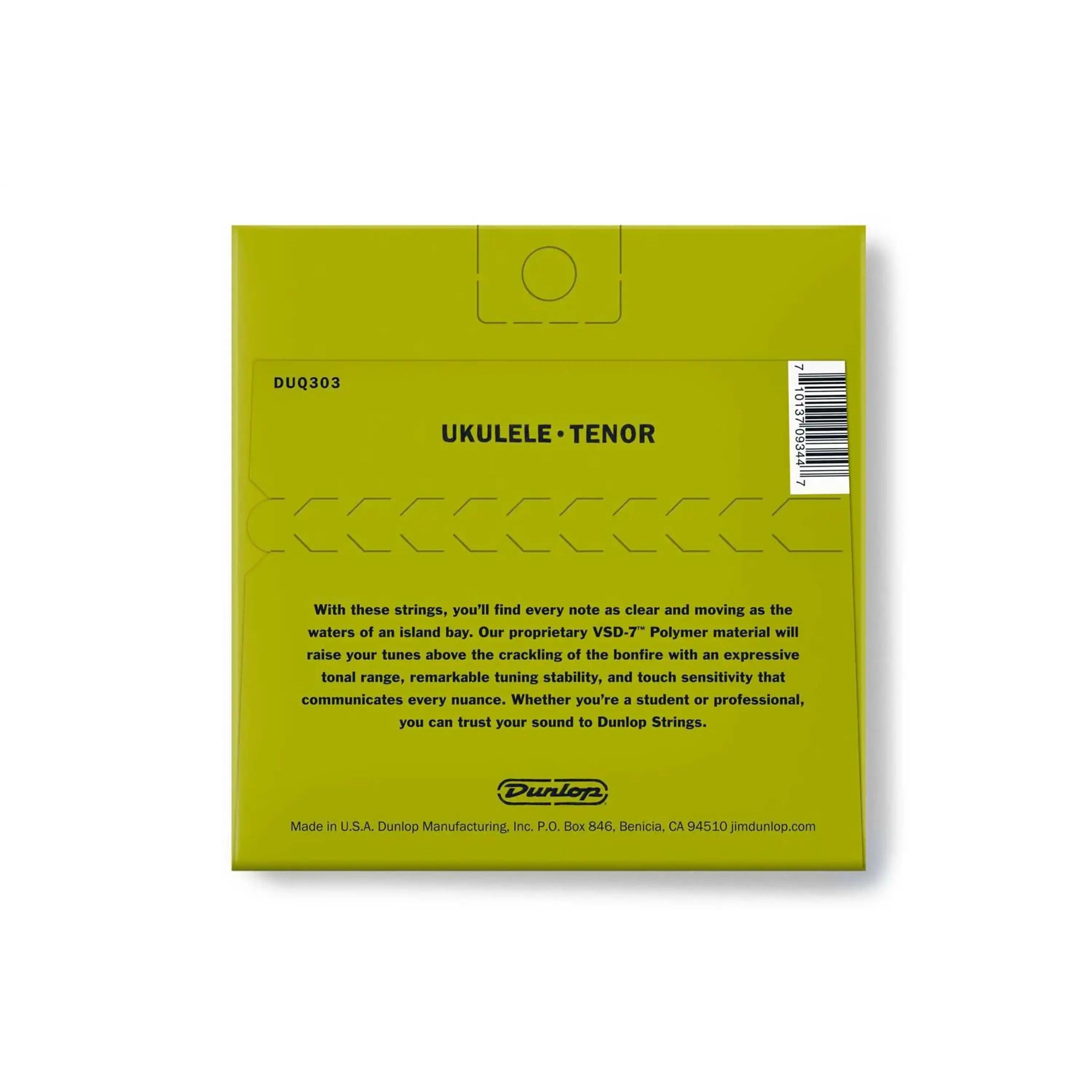 Dunlop-DUQ303-Tenor-Ukulele-Strings-G-C-E-A-with-HIGH-G-2 | Terry Carter Music Store