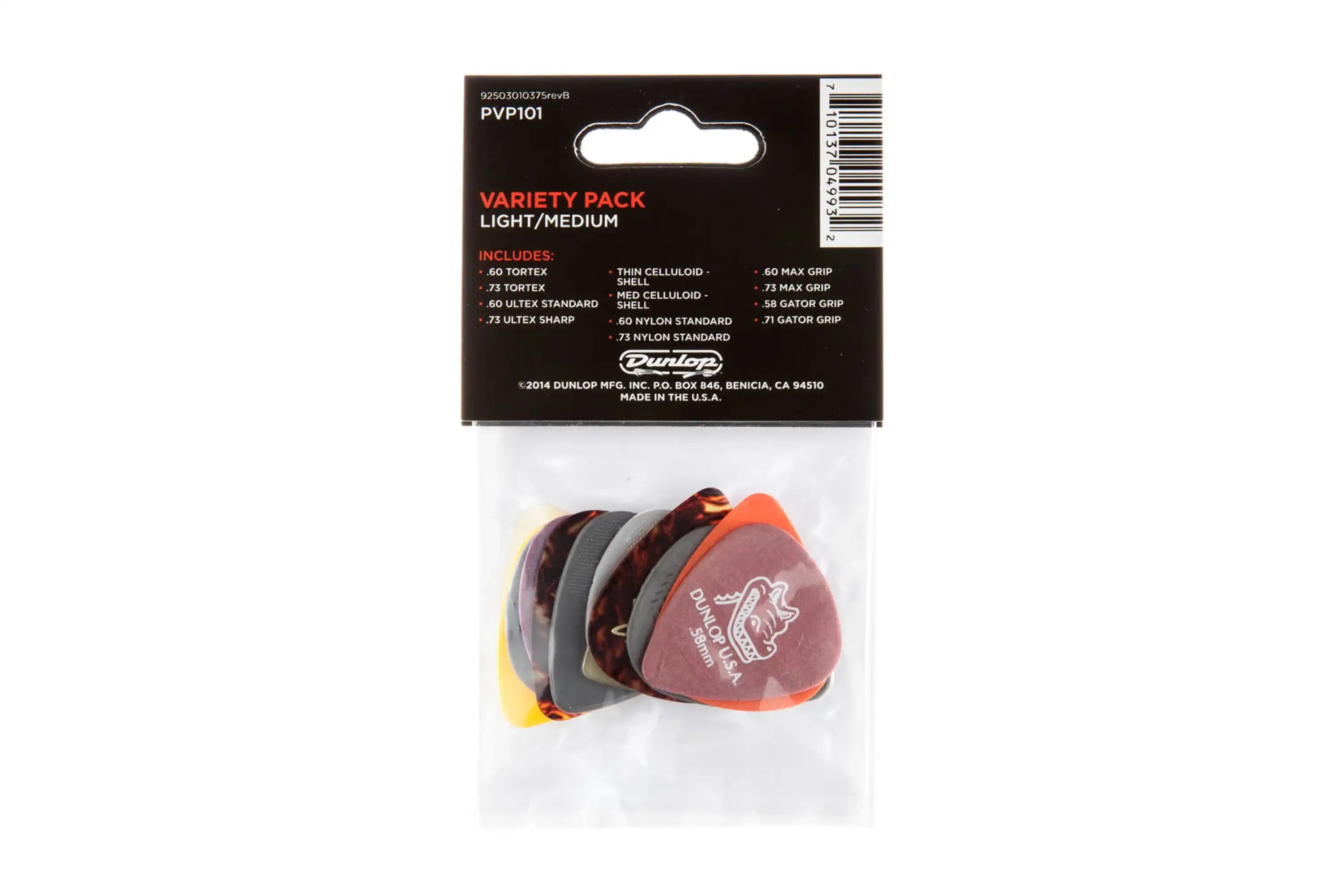 Dunlop-LT-MED-Variety-Picks-1 | Terry Carter Music Store