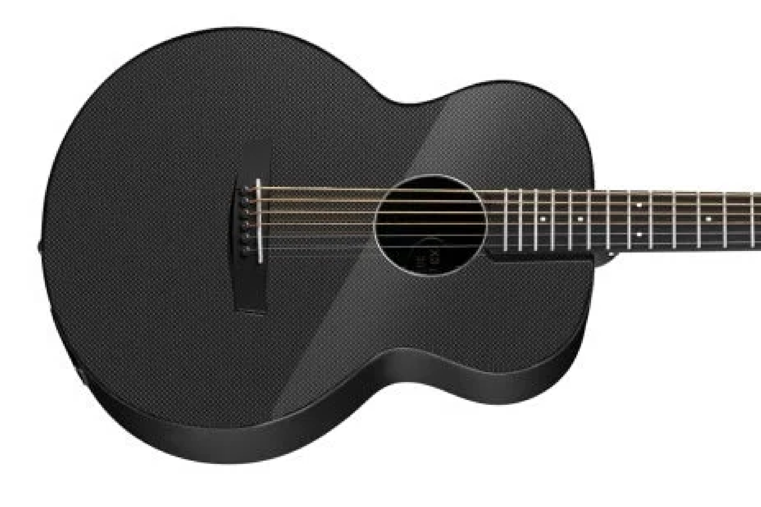 Enya Carbon X3 Pro Mini SP1 Carbon Fiber Guitar W/EQ- Black