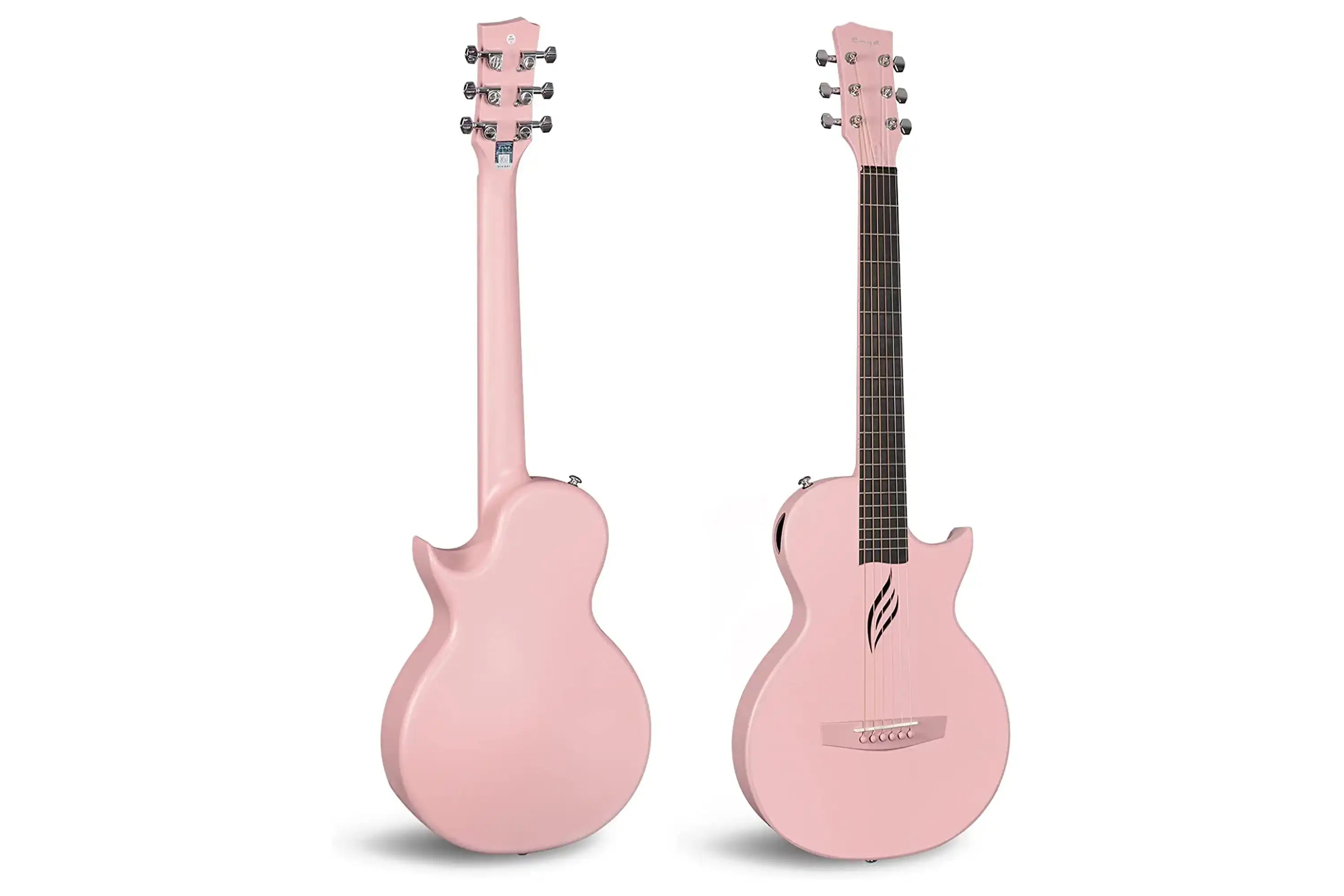 Enya-Pink-Nova-GO-Guitar-front-and-back_f064f569-e8cc-40bd-a315-a8223e4ff52f | Terry Carter Music Store