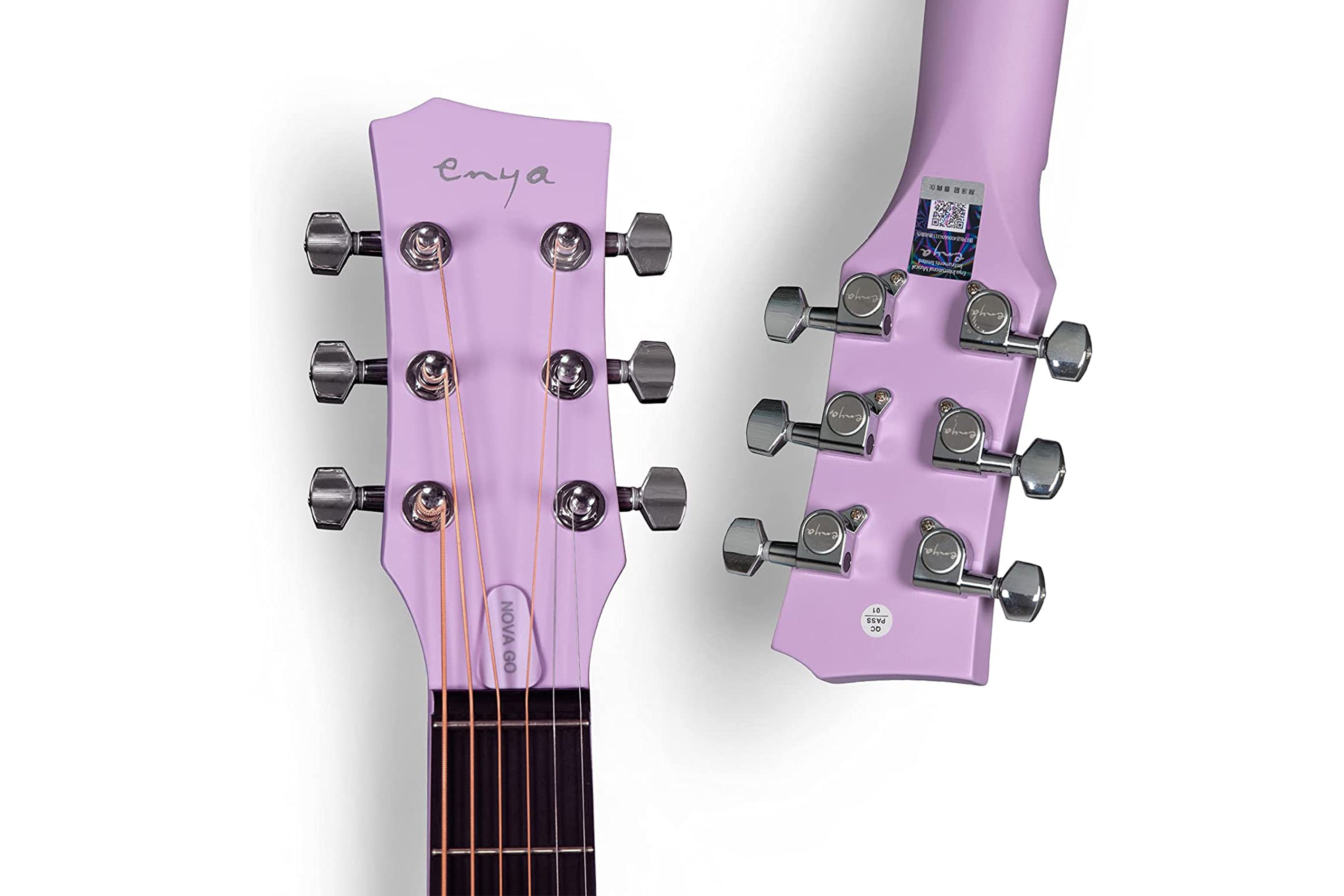 Enya Nova GO Carbon Fiber Acoustic Guitar - Purple