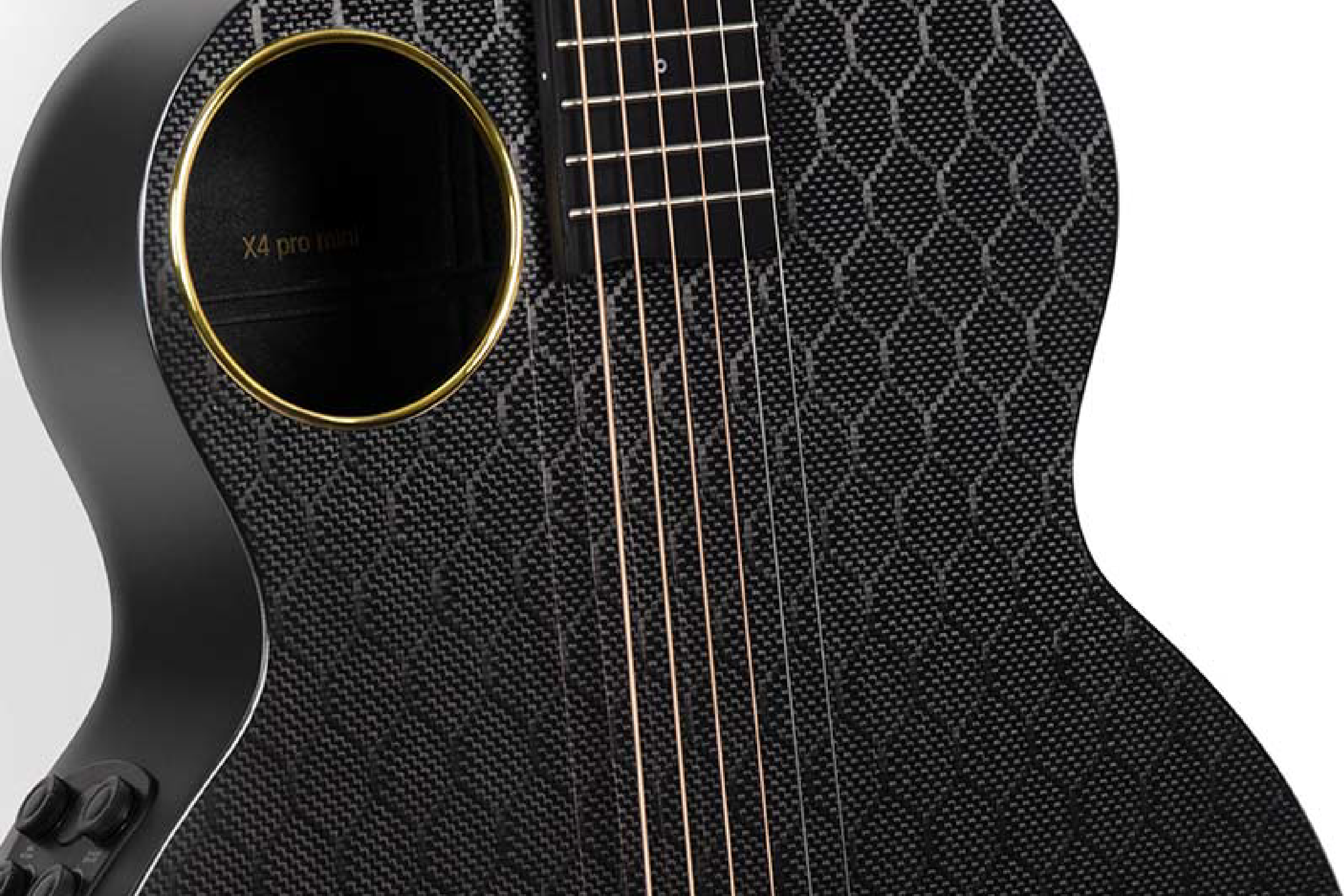 Enya Carbon X4 Pro Mini Carbon Fiber Guitar