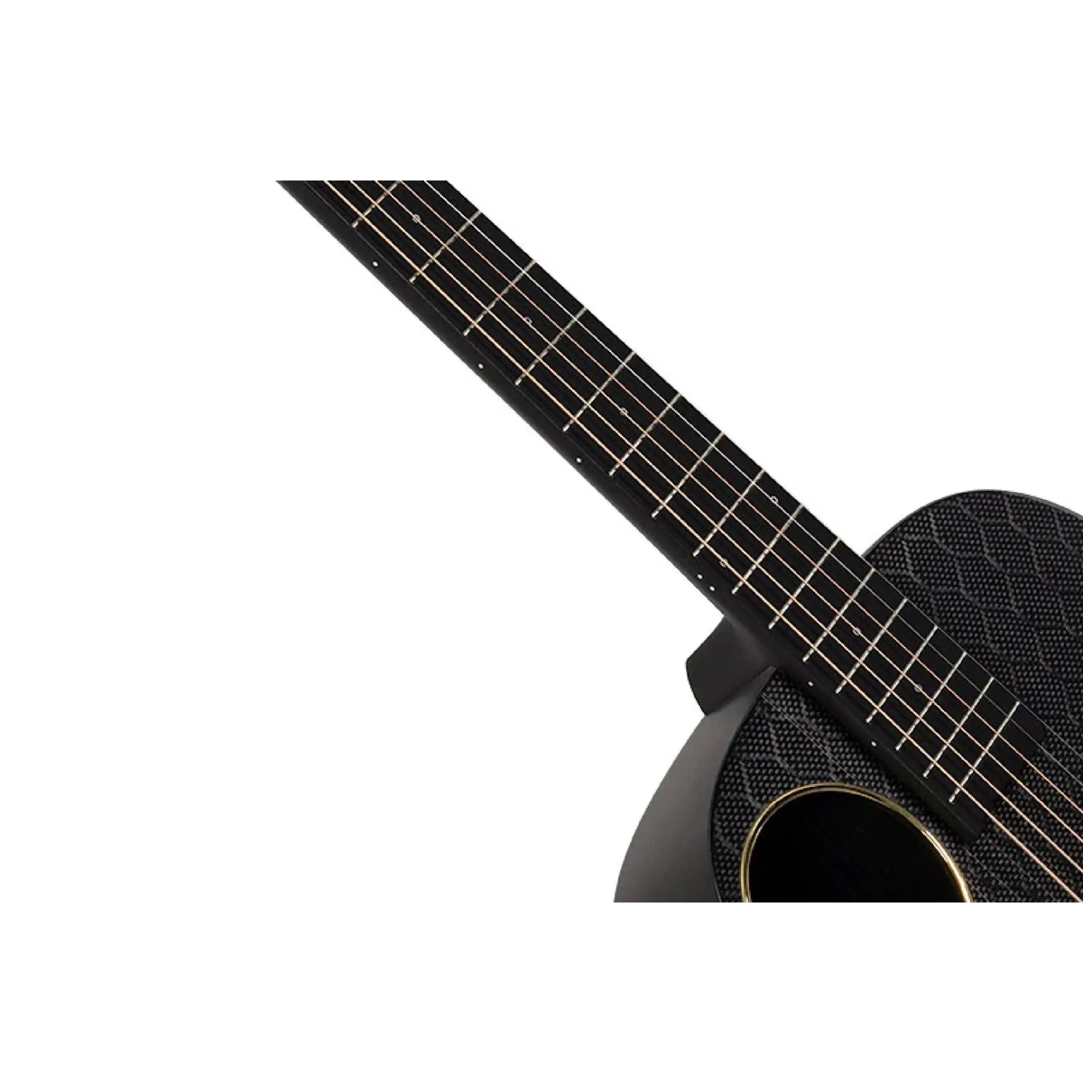 EnyaCarbonX4ProMiniCarbonFiberGuitar-Black-05 | Terry Carter Music Store