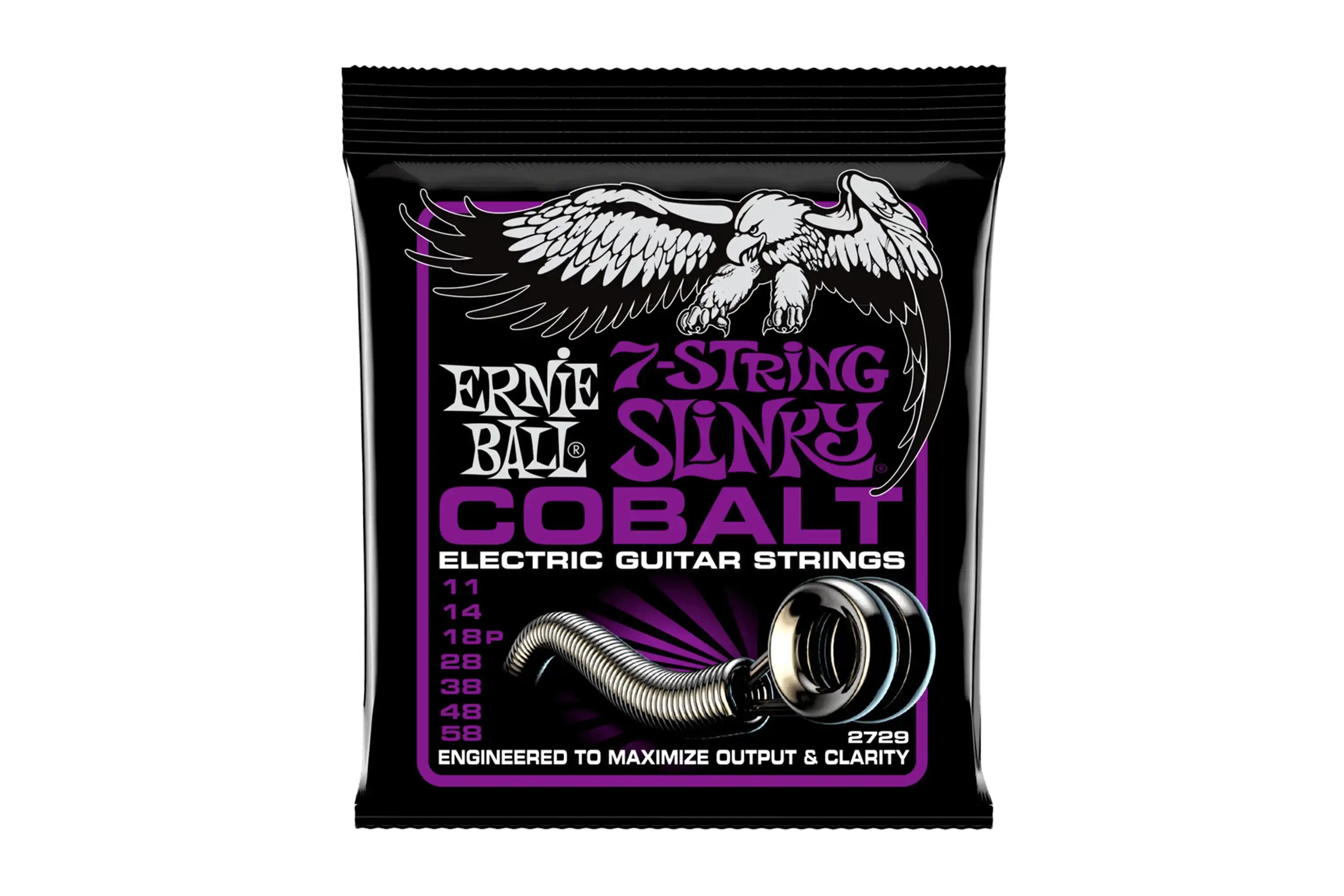 Ernie-Ball-7-String-Cobalt-Strings-POWER-2 | Terry Carter Music Store