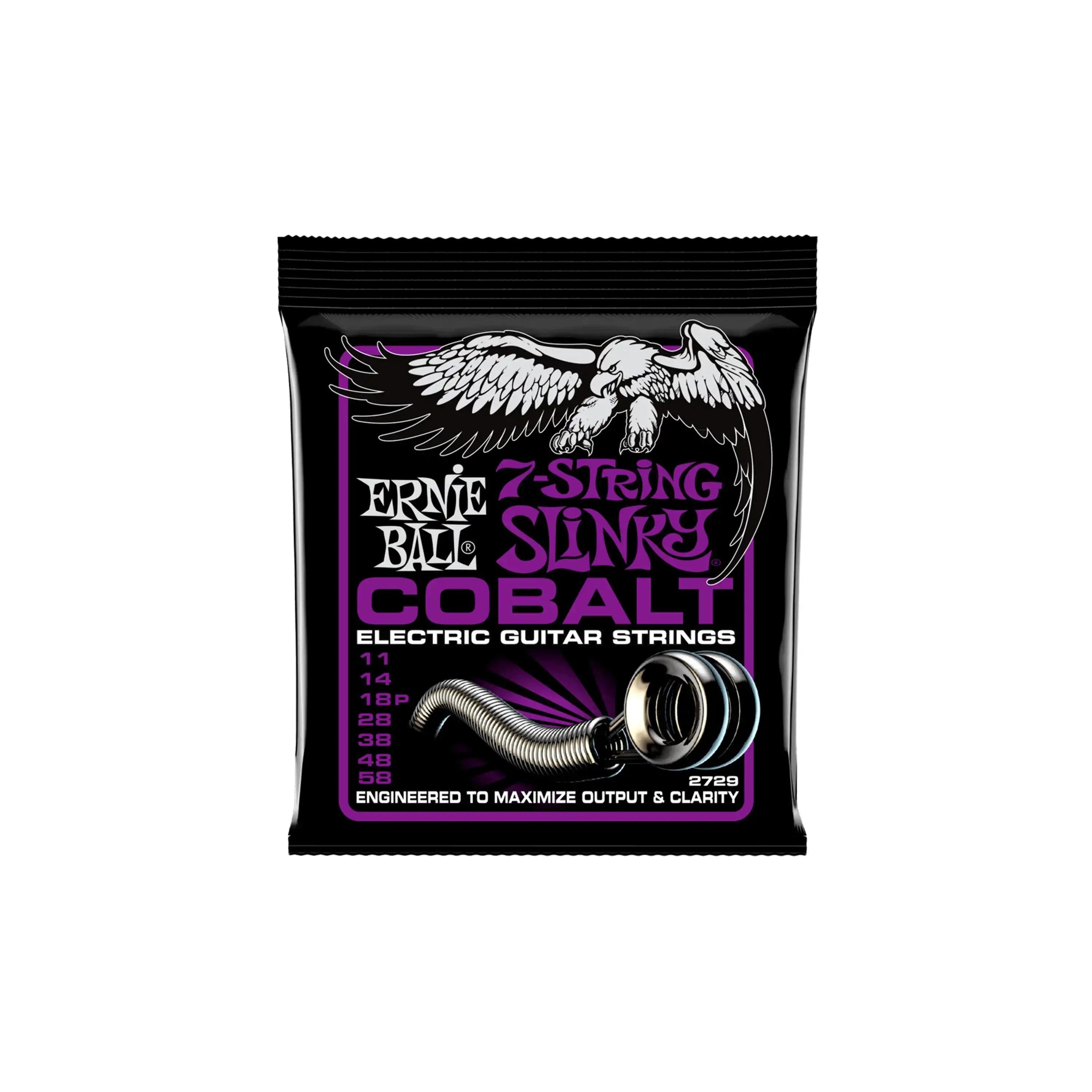 Ernie-Ball-7-String-Cobalt-Strings-POWER-2 | Terry Carter Music Store