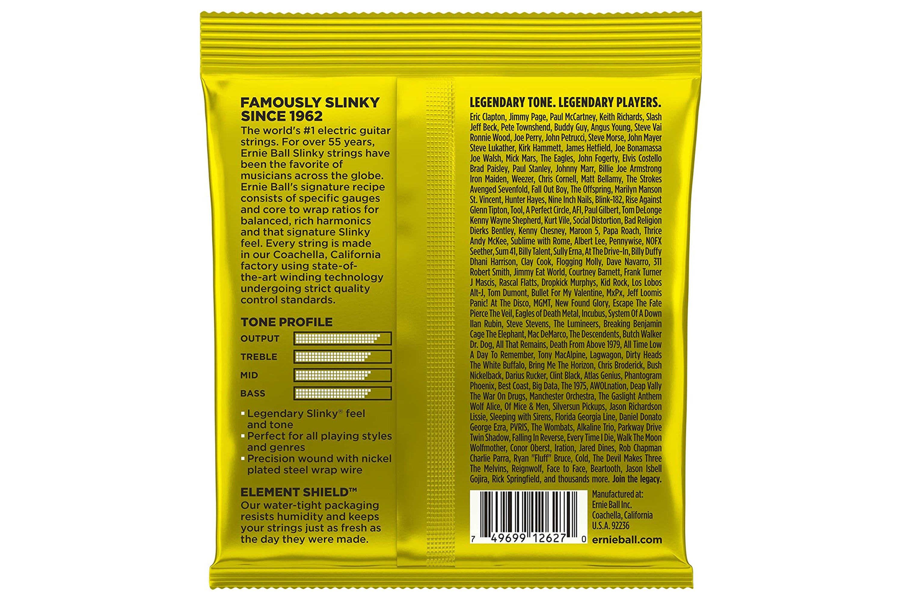 Ernie Ball Beefy Slinky Strings