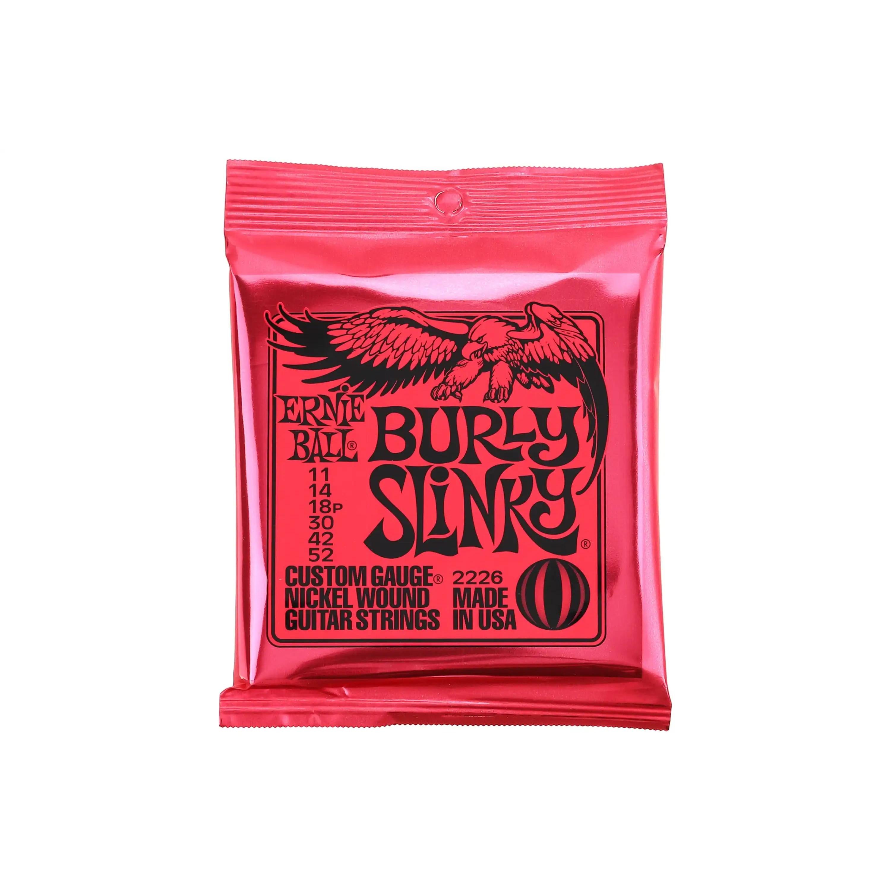 Ernie-Ball-Burly-Slinky-Strings-front | Terry Carter Music Store