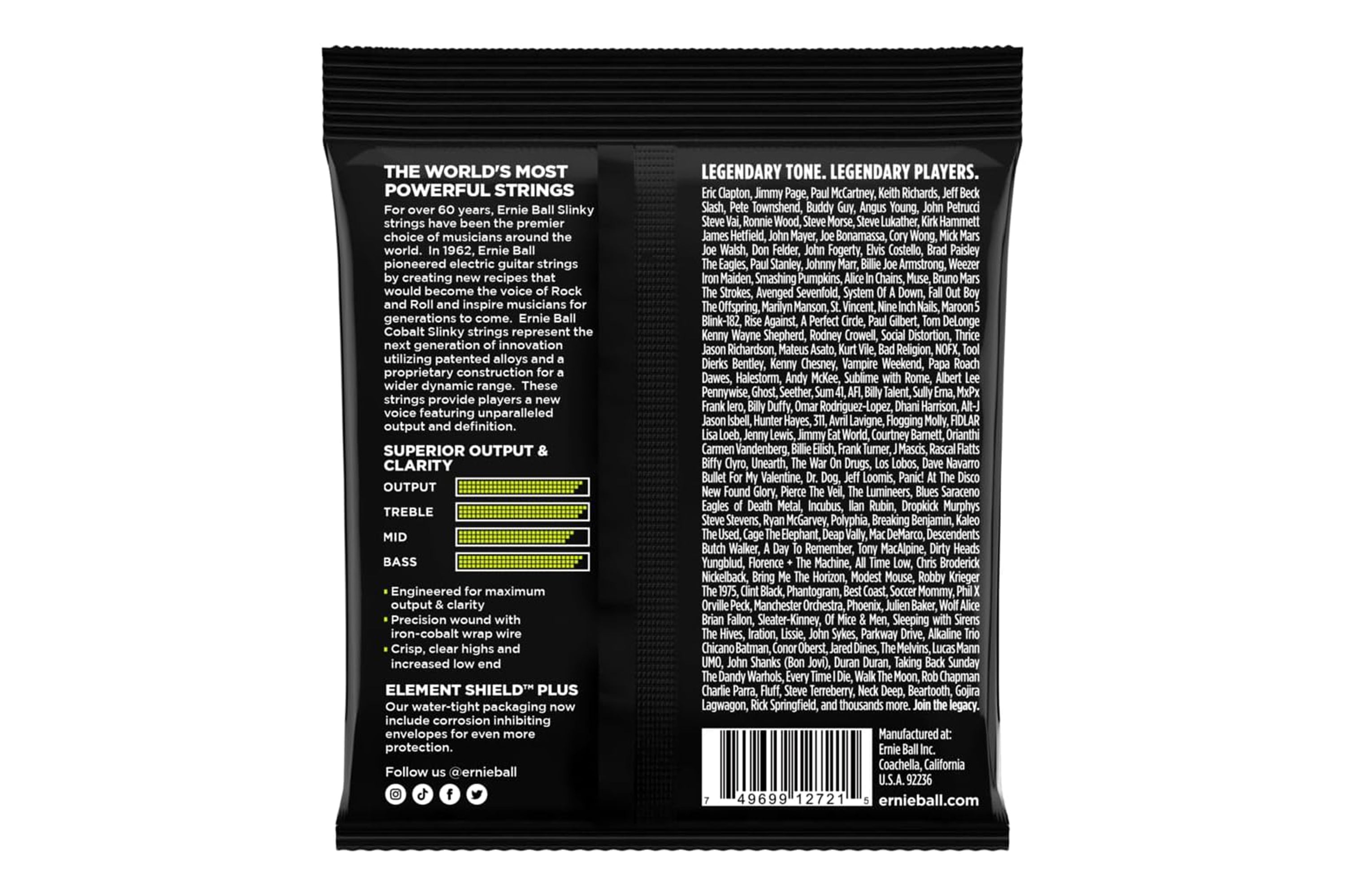 Ernie Ball Cobalt Strings