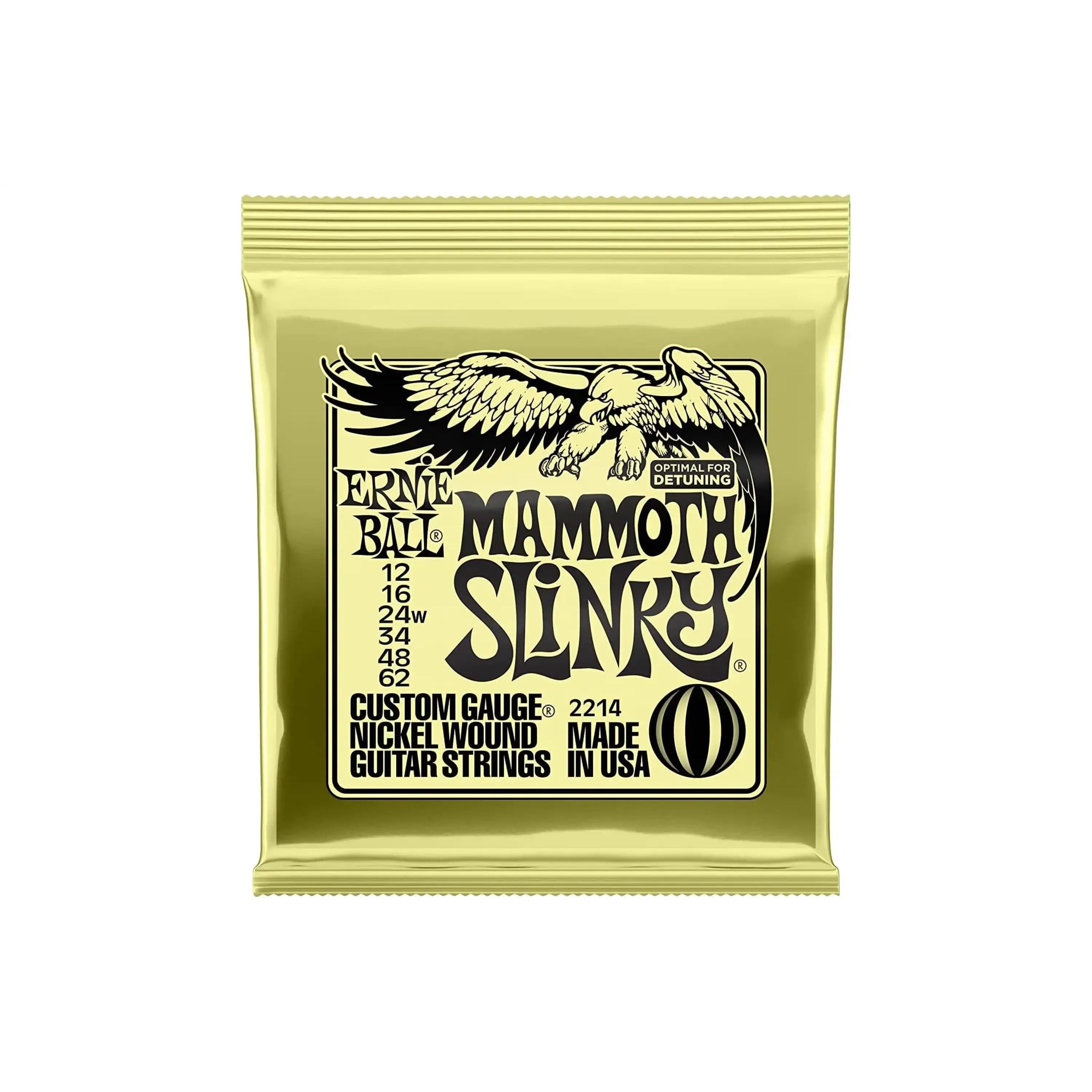 Ernie-Ball-Mammoth-Slinky-Strings-front | Terry Carter Music Store