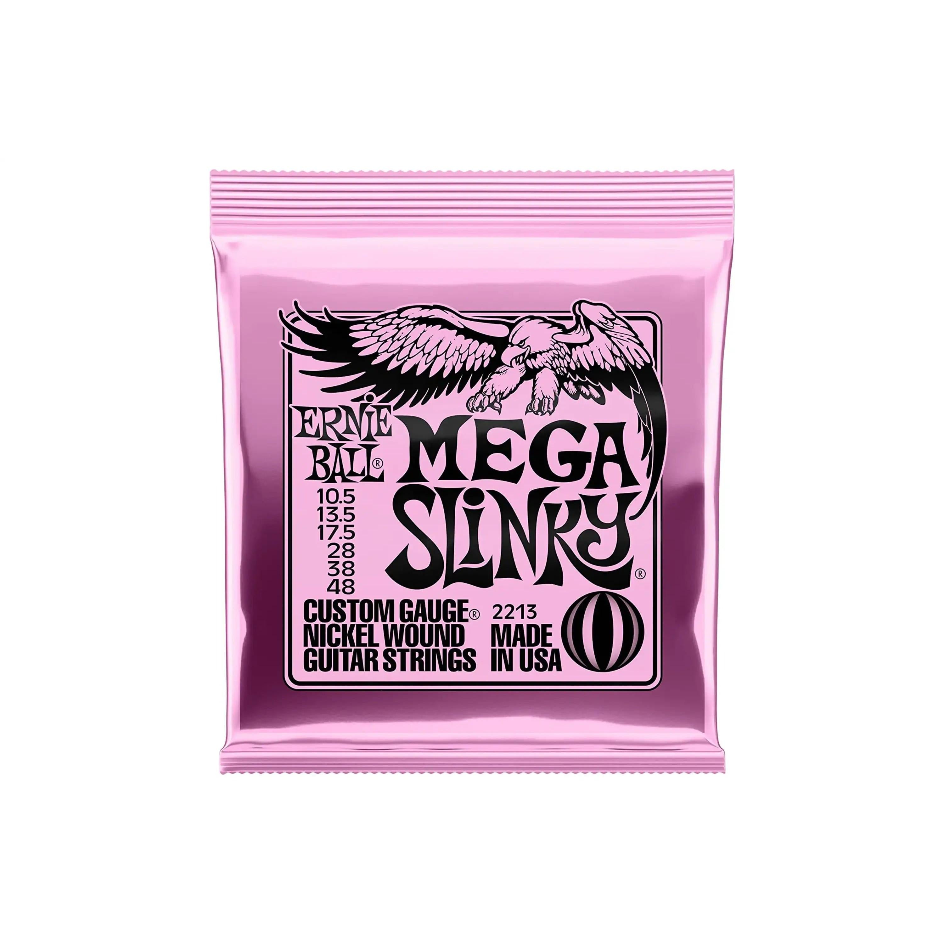 Ernie-Ball-Mega-Slinky-Strings-front | Terry Carter Music Store