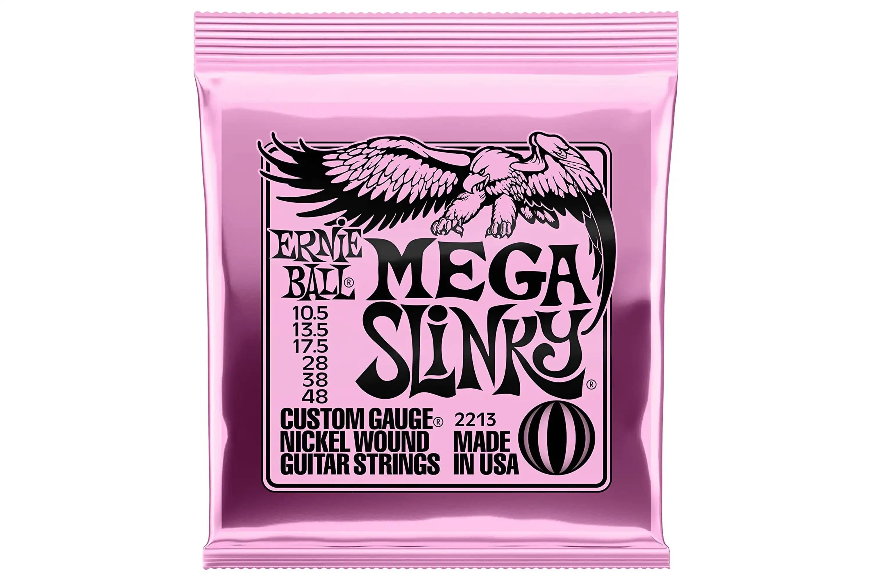 Ernie-Ball-Mega-Slinky-Strings-front | Terry Carter Music Store
