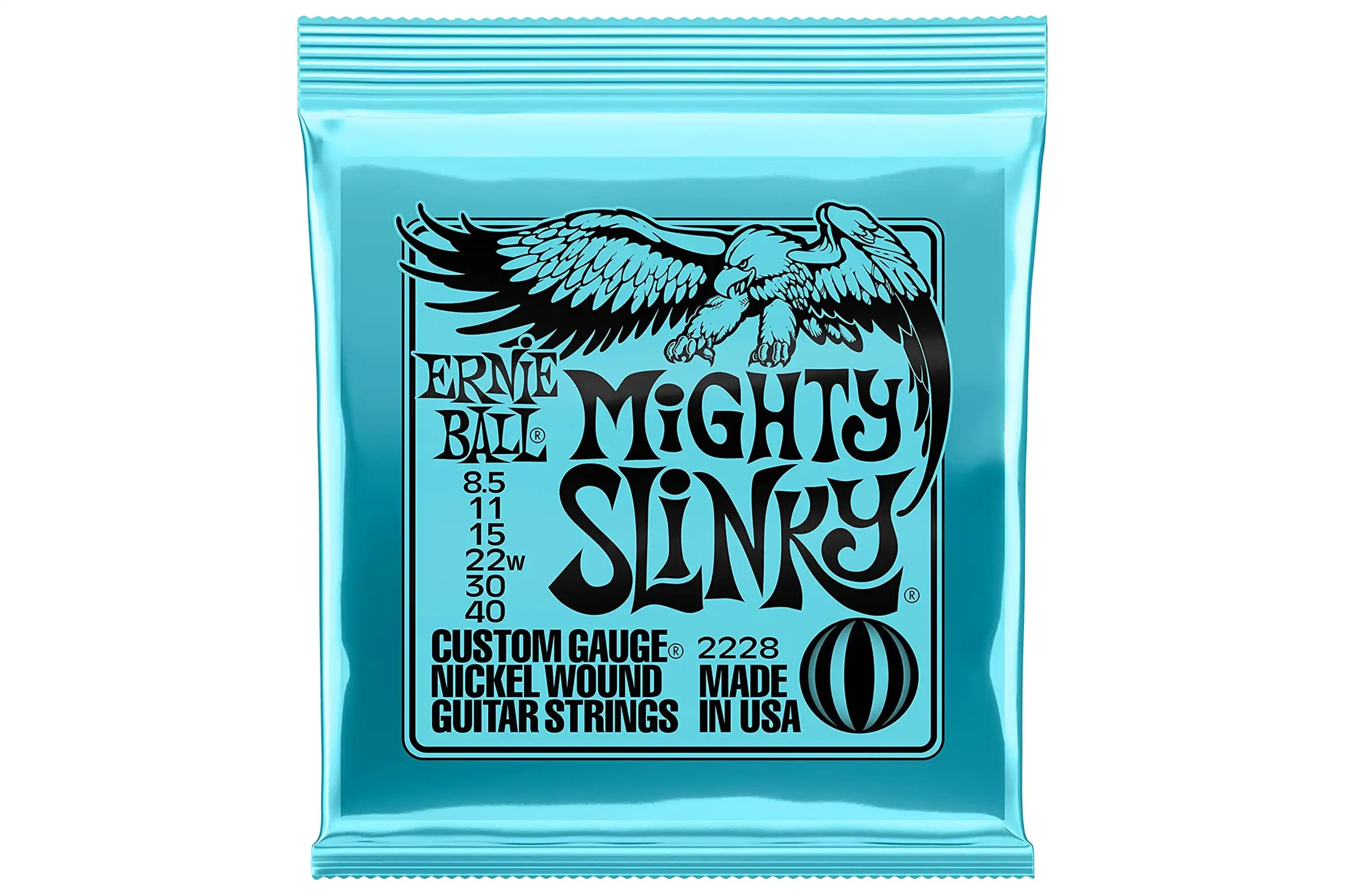 Ernie-Ball-Mighty-Slinky-Strings-front | Terry Carter Music Store