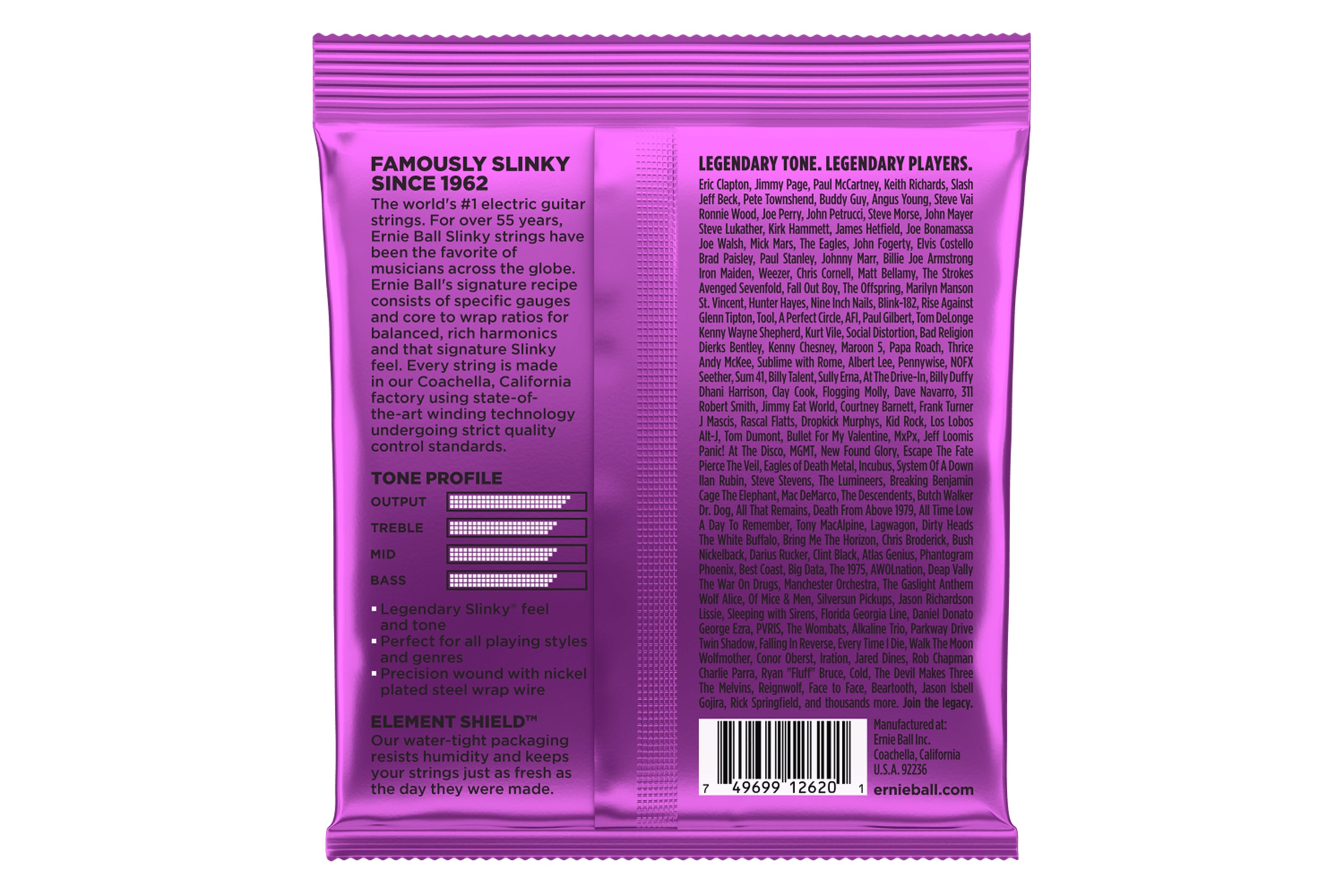 Ernie Ball P02620 Guitar Strings