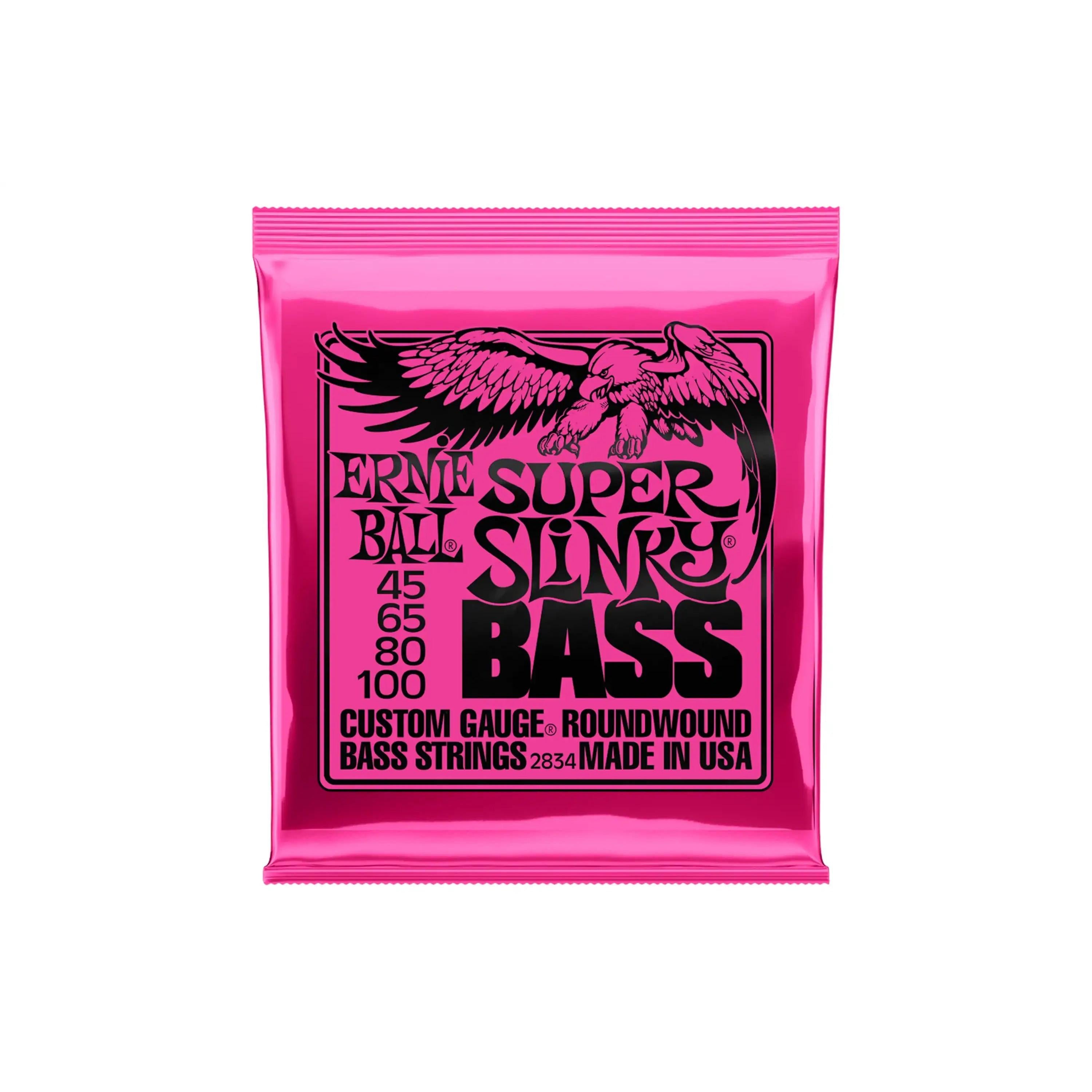 Ernie-Ball-Super-Slinky-Electric-Bass-Strings-2 | Terry Carter Music Store