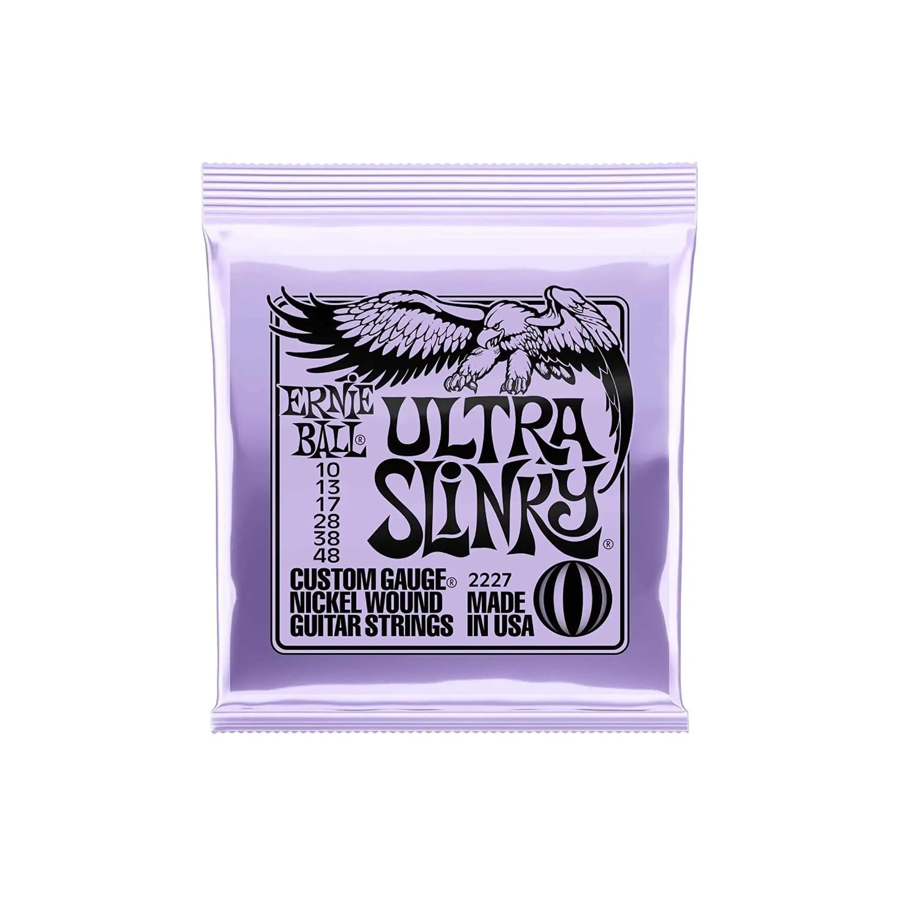 Ernie-Ball-Ultra-Slinky-Strings-front | Terry Carter Music Store