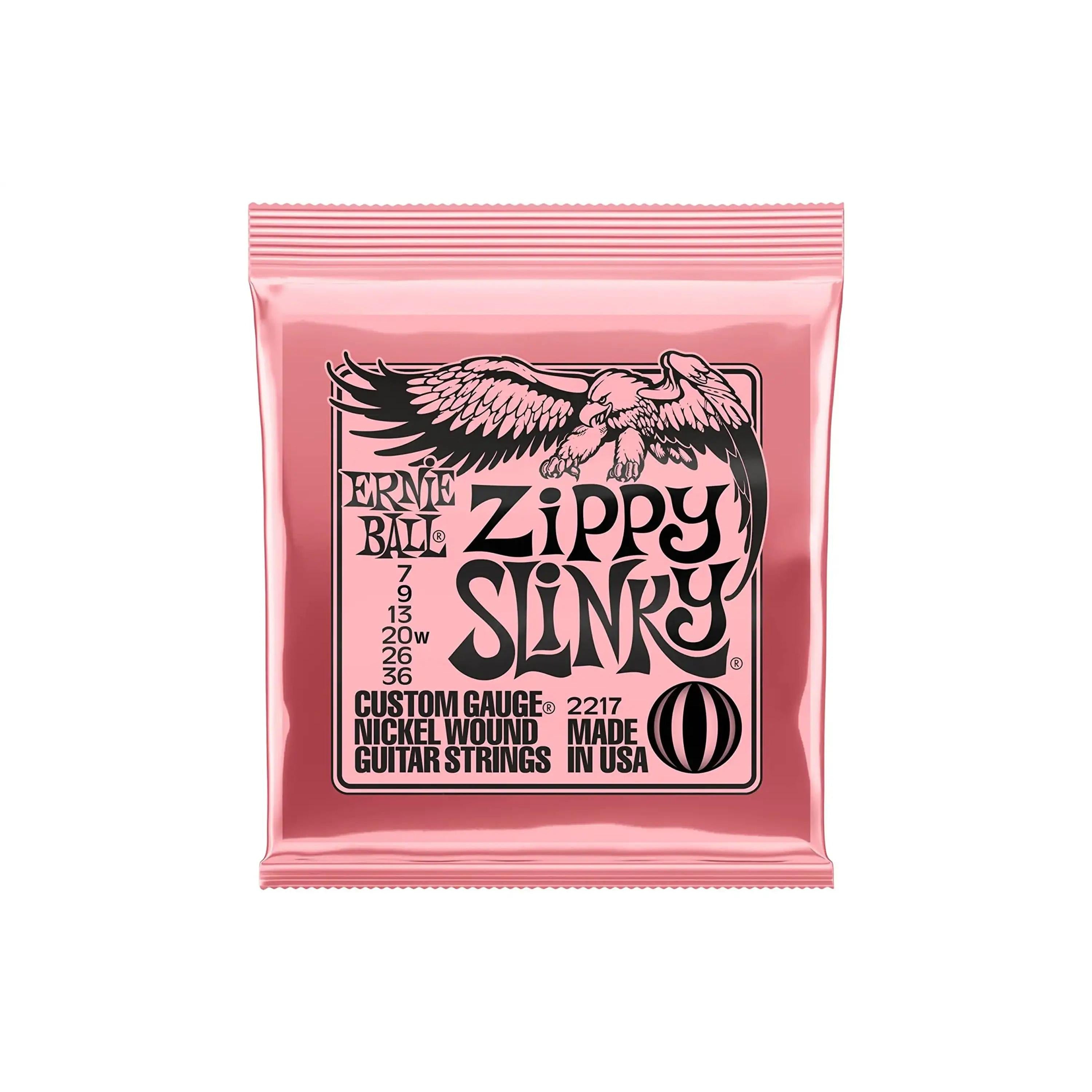 Ernie-Ball-Zippy-Slinky-Strings-front | Terry Carter Music Store