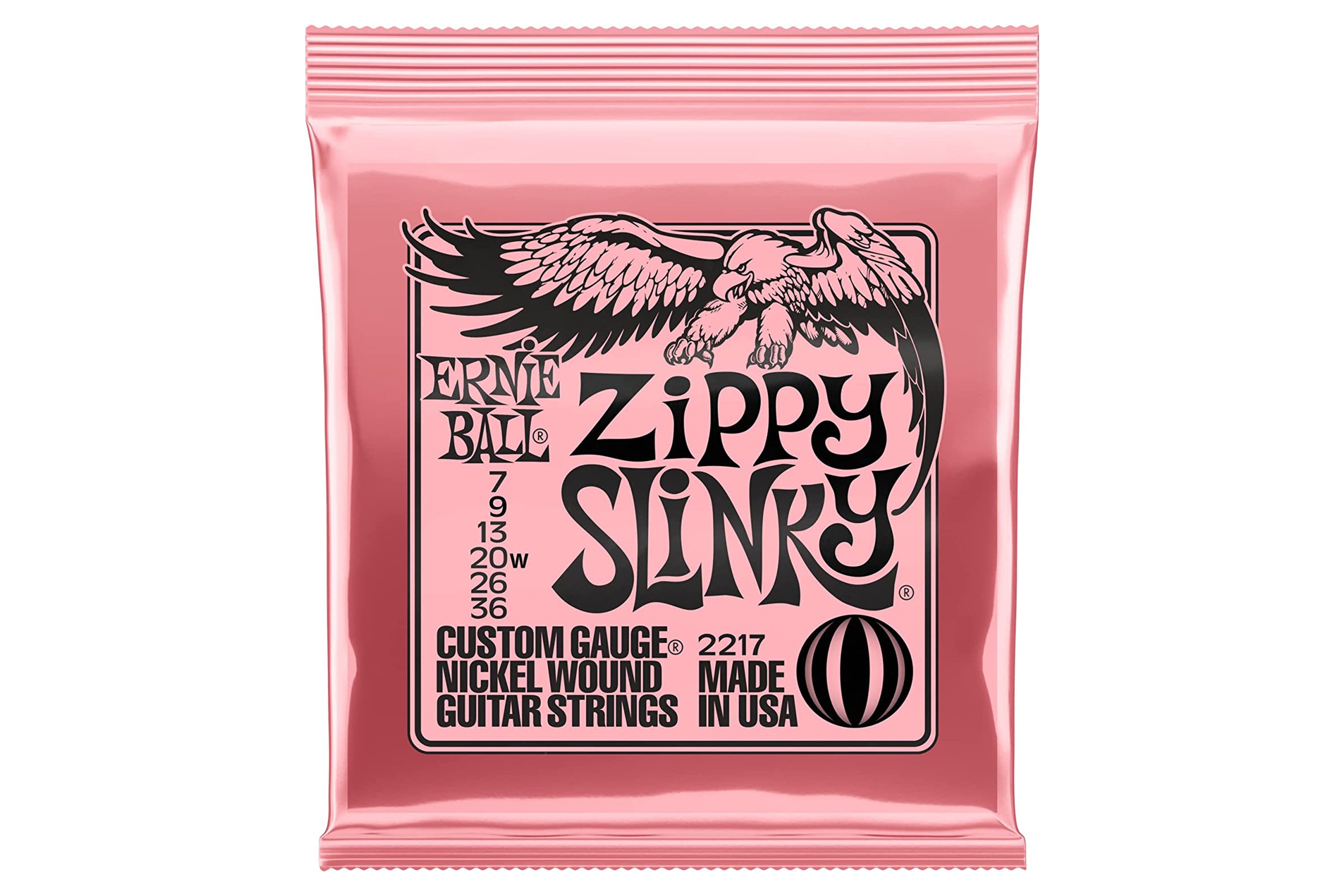 Ernie-Ball-Zippy-Slinky-Strings-front | Terry Carter Music Store