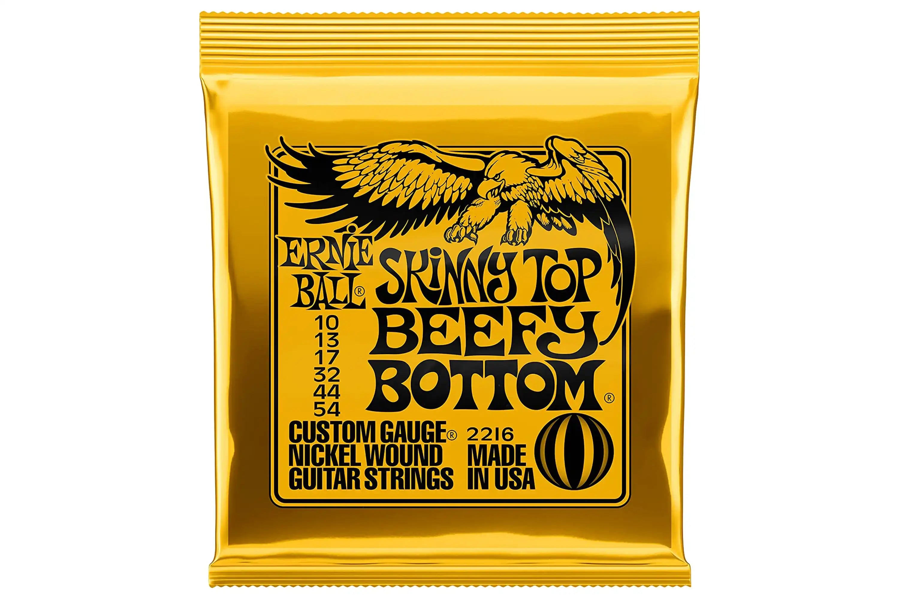 Ernie-Skinny-Top-Beefy-Bottom-Strings-front | Terry Carter Music Store