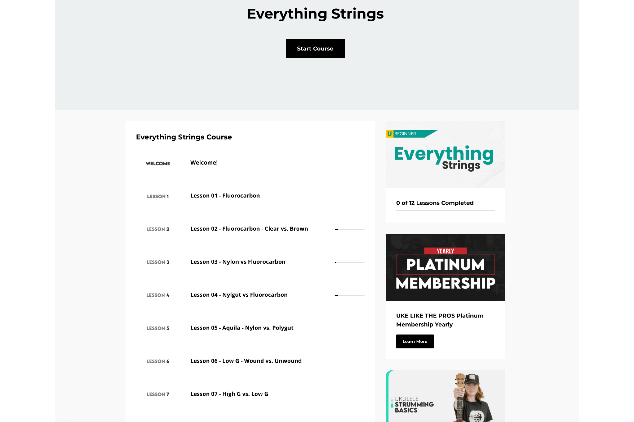 Everything Strings Course - Uke Like The Pros