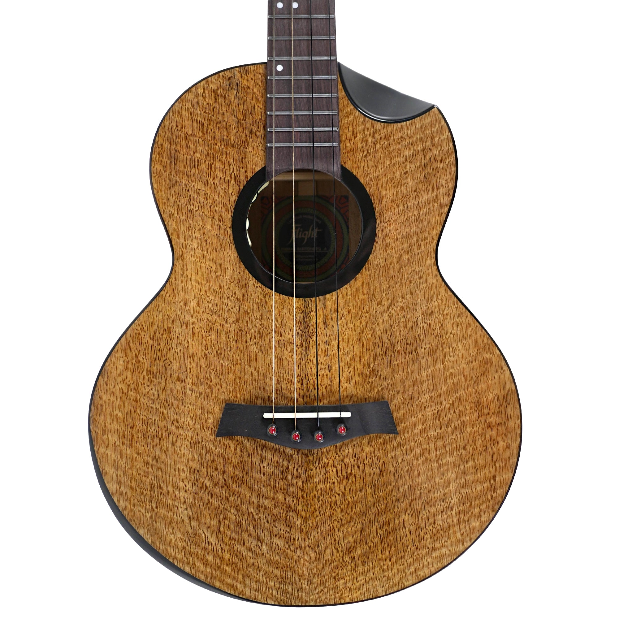 Flight Fireball Solid Mango Baritone Ukulele