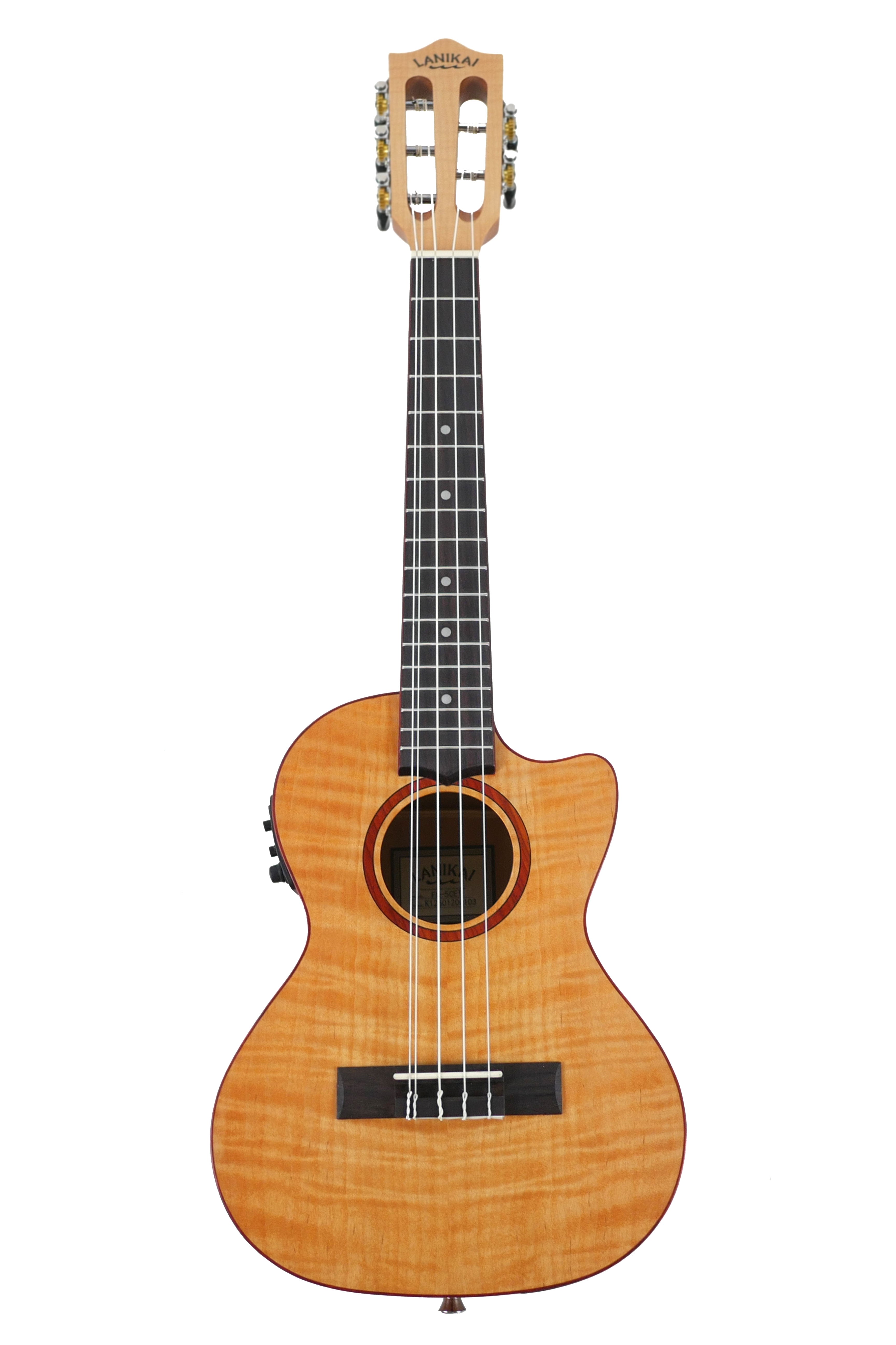 Lanikai FM-5CET Flame Maple 5-String Tenor Ukulele w/ Pickup