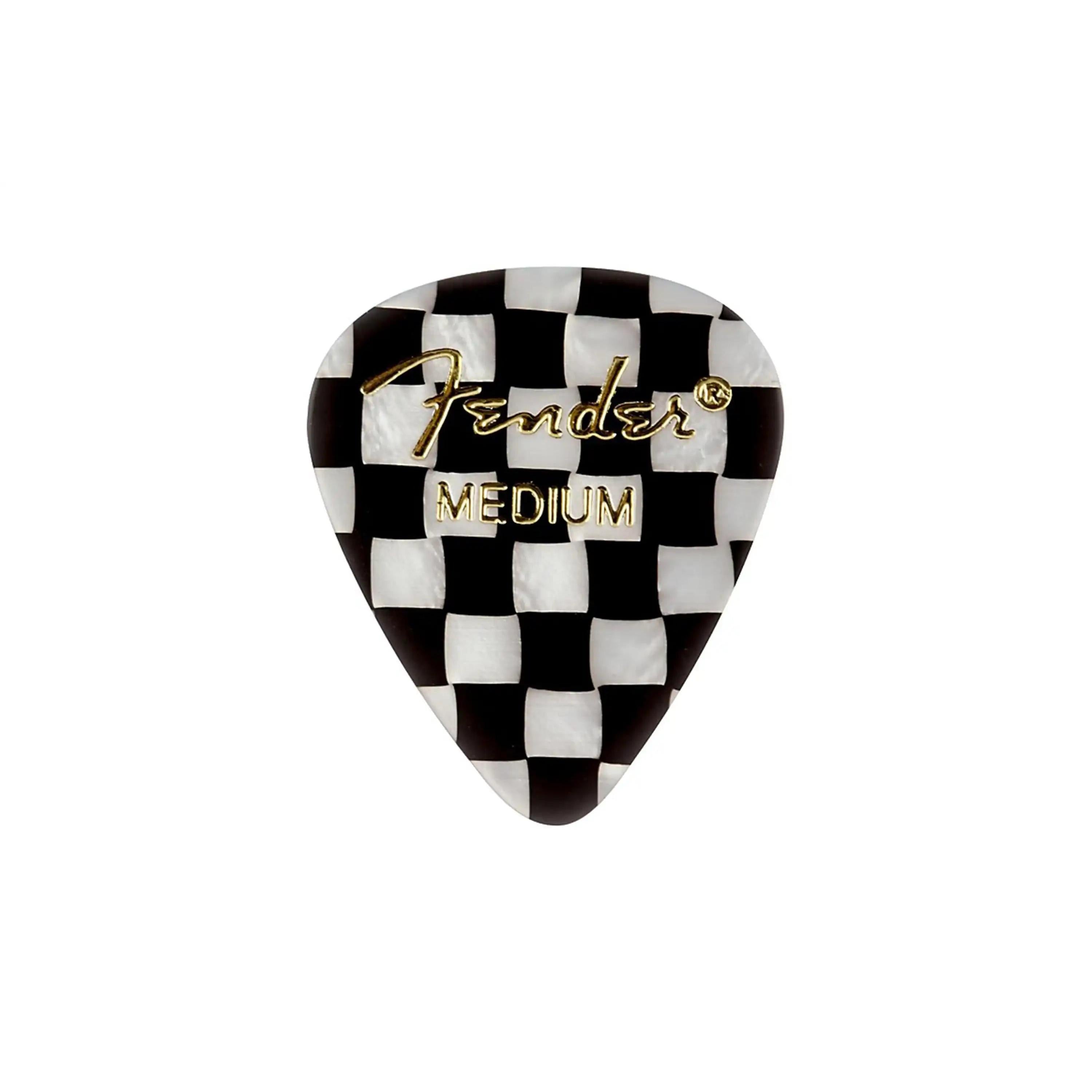 Fender-Checkerboard-Celluloid-Picks | Terry Carter Music Store