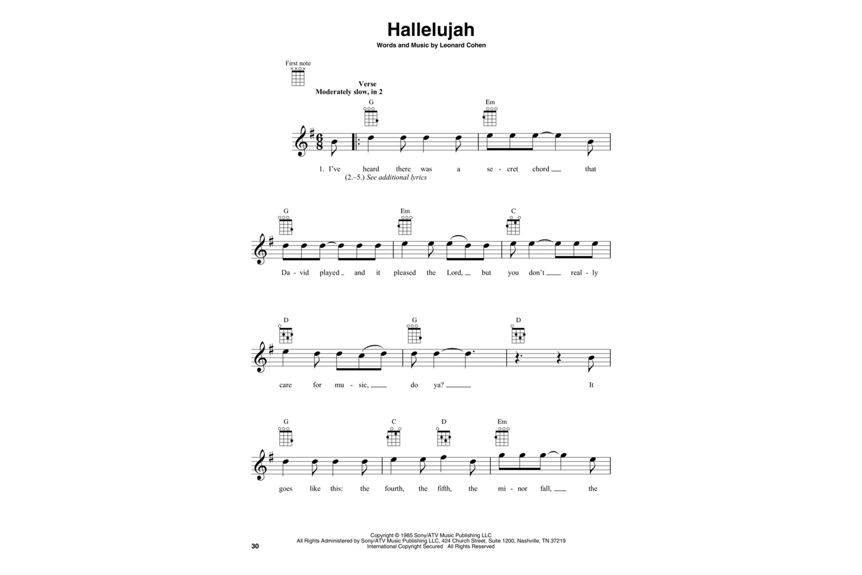 First 50 Songs You Should Play on Baritone Ukulele