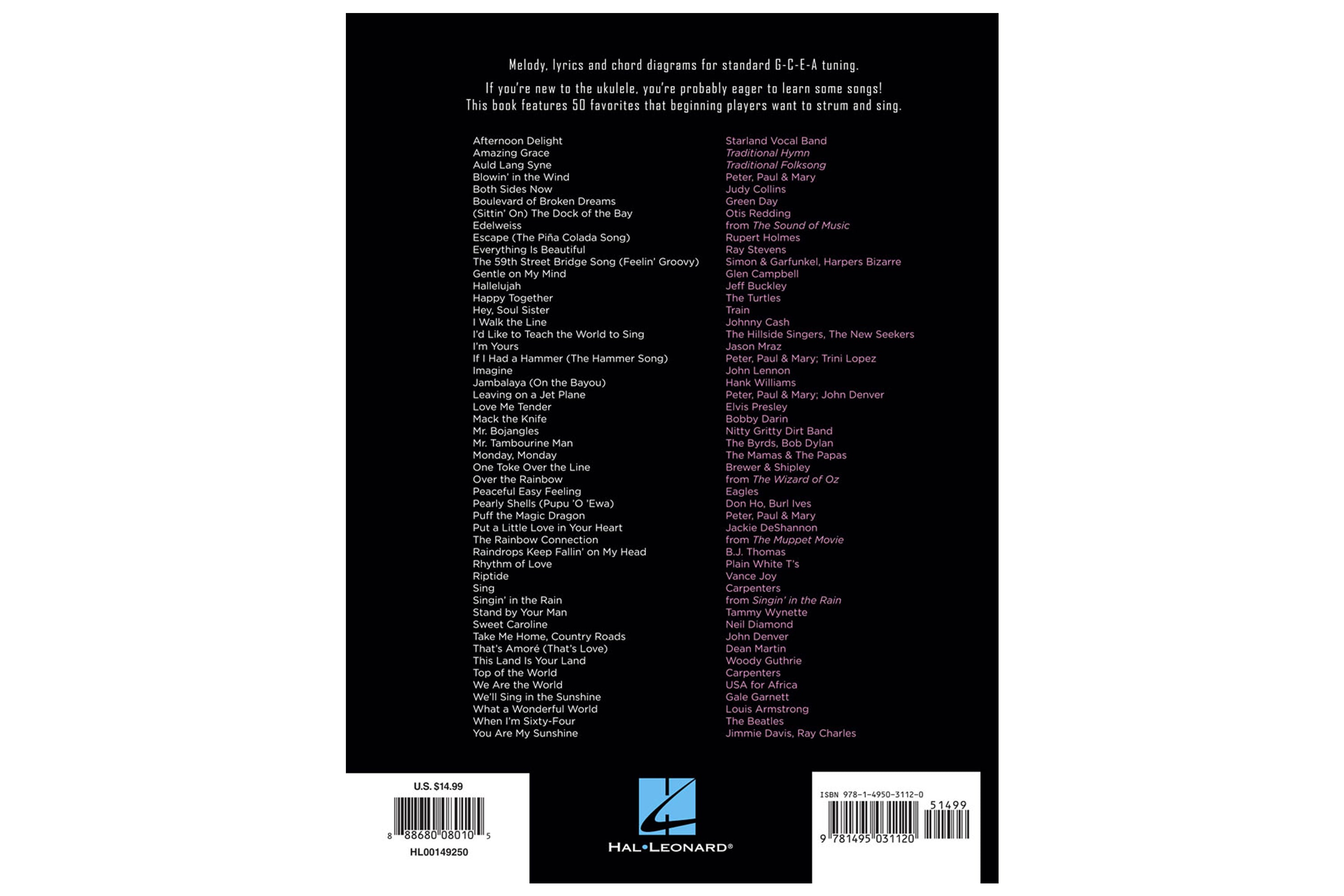 First 50 Songs You Should Play on Ukulele