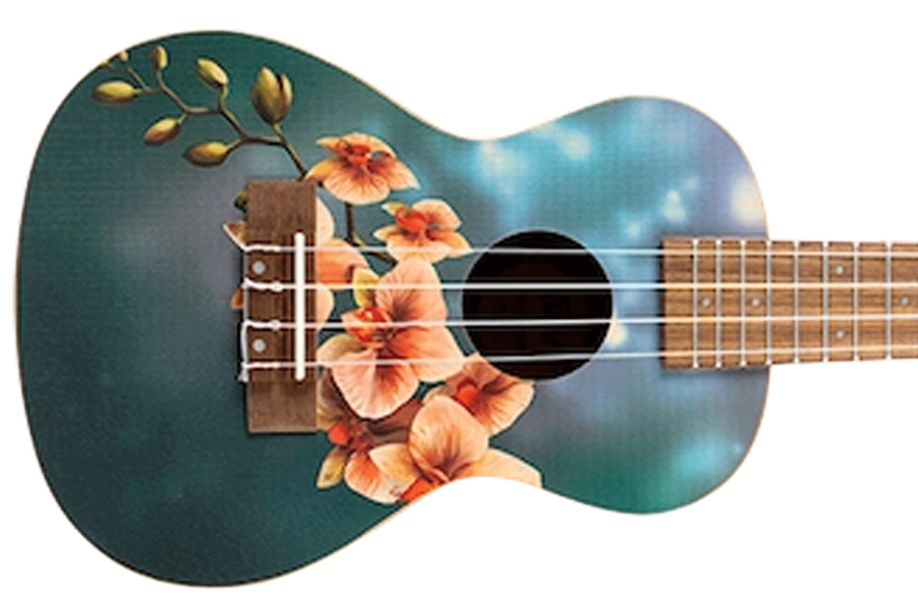 Flight AUC-33 Orchid Concert Ukulele
