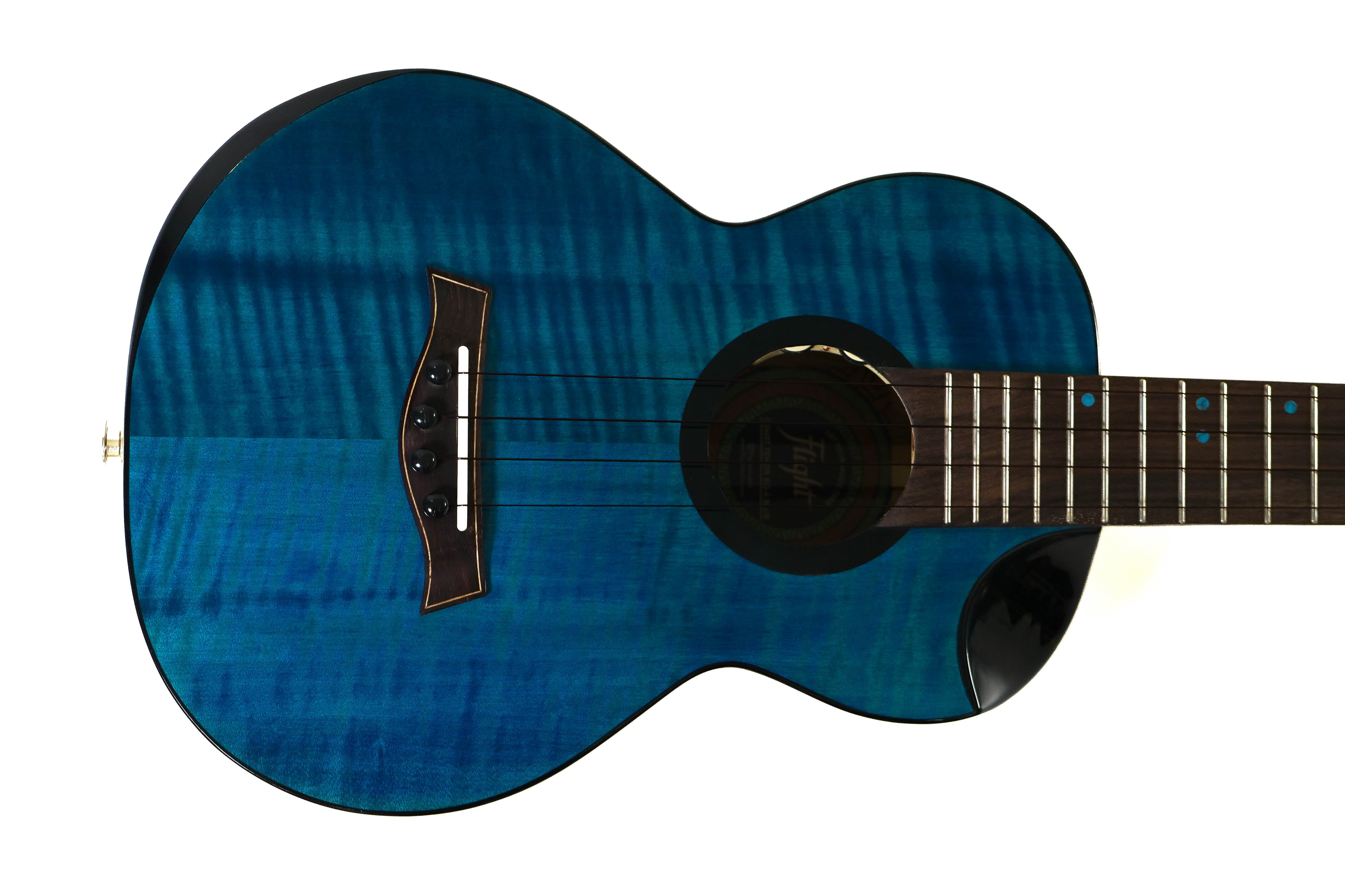 Flight Comet Blue EQ-A Tenor Ukulele