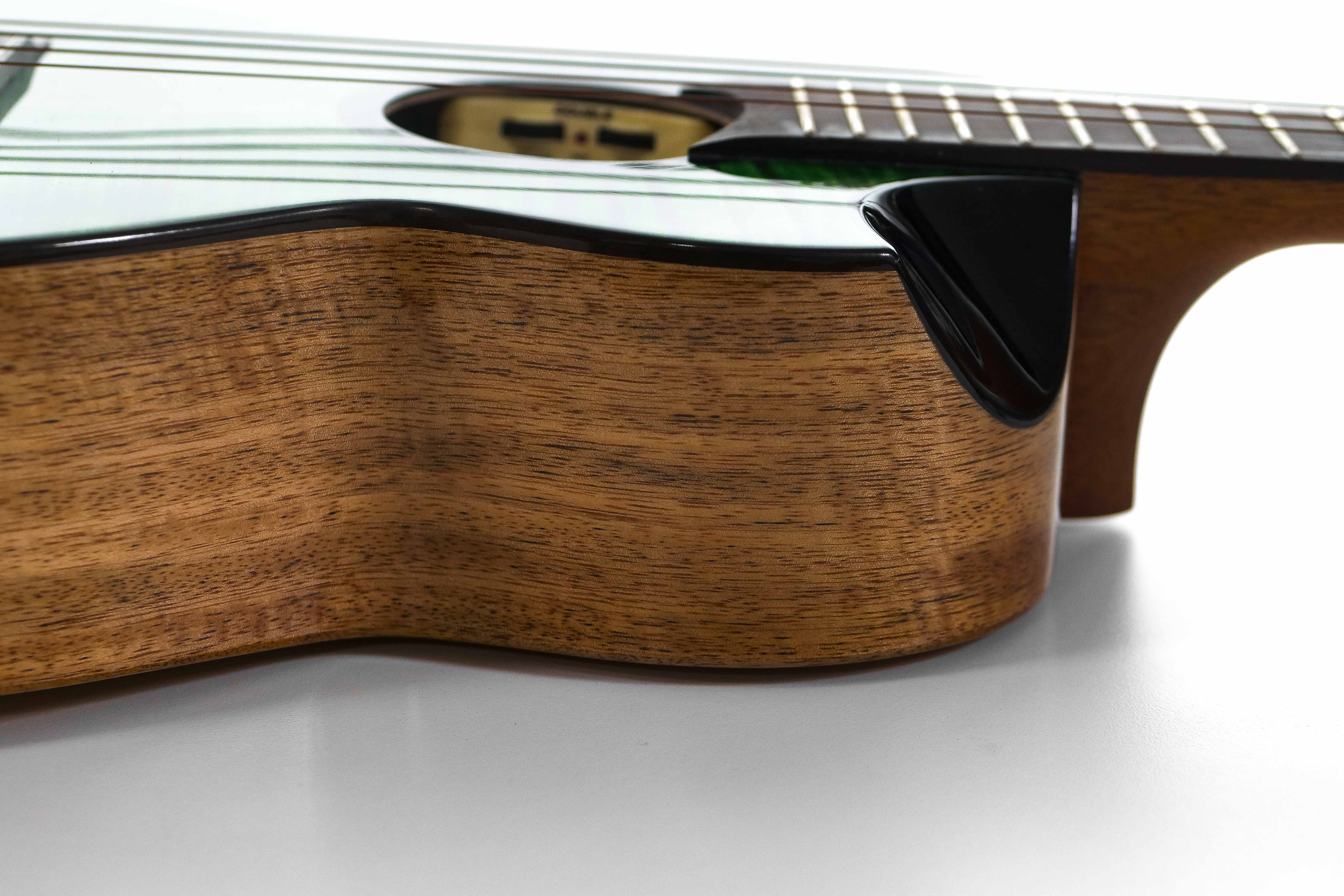 Flight Comet Green EQ-A Tenor Ukulele
