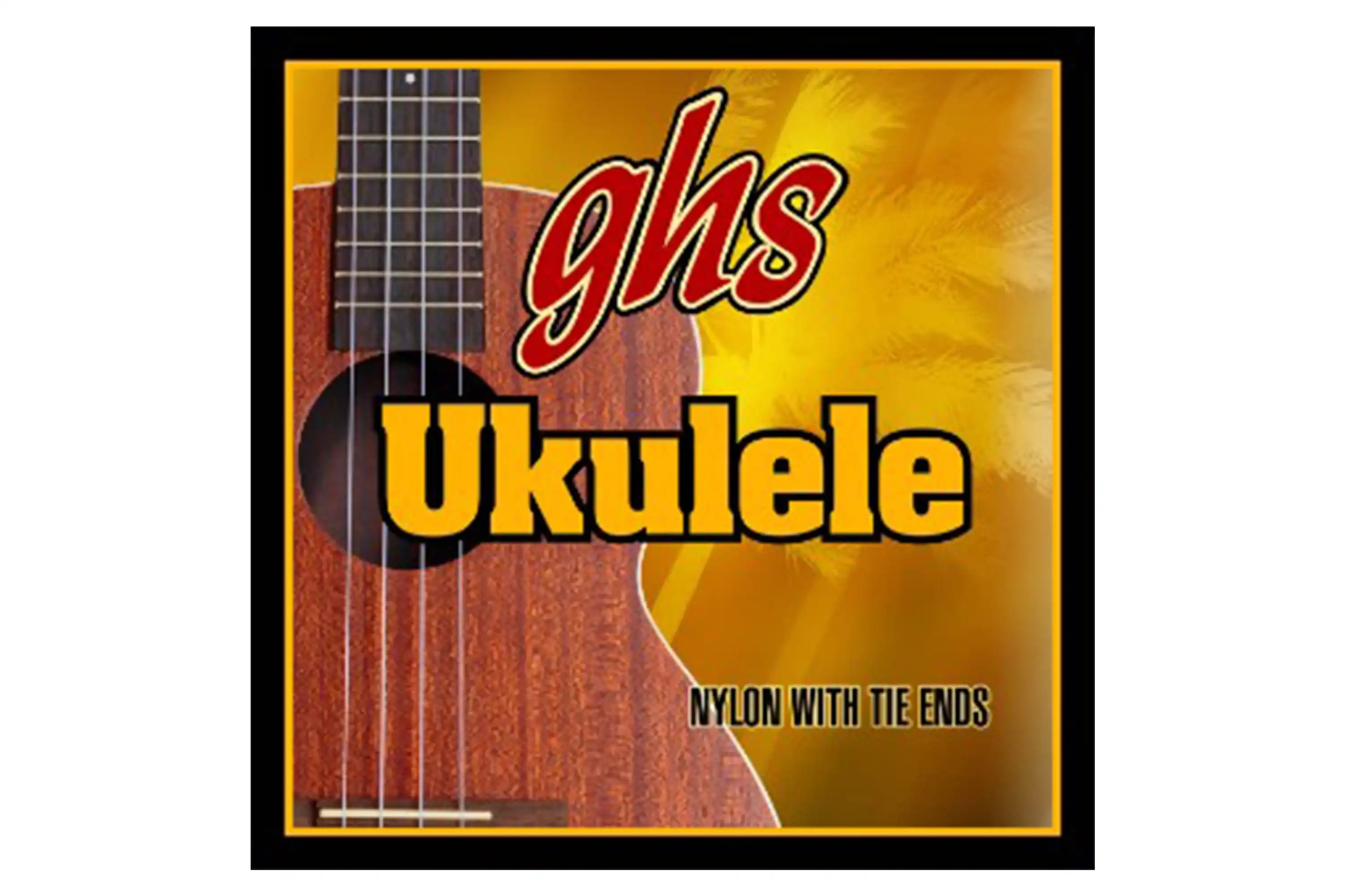 GHS-H-100-BARITONE-Black-Nylon-Silverwound-Strings | Terry Carter Music Store