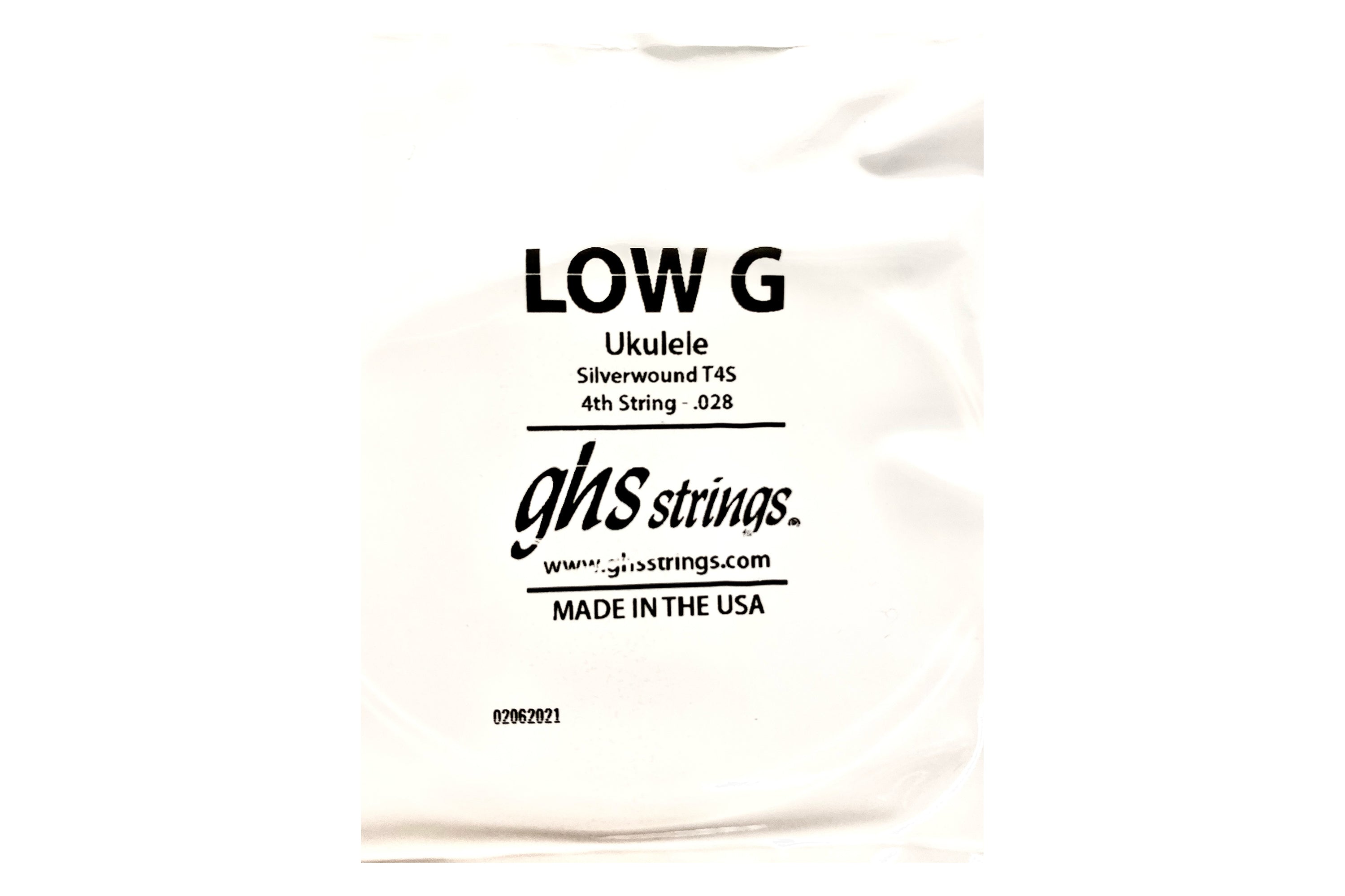 GHS-T4S String Silvered Copper Tie End LOW G 4th (SINGLE STRING)