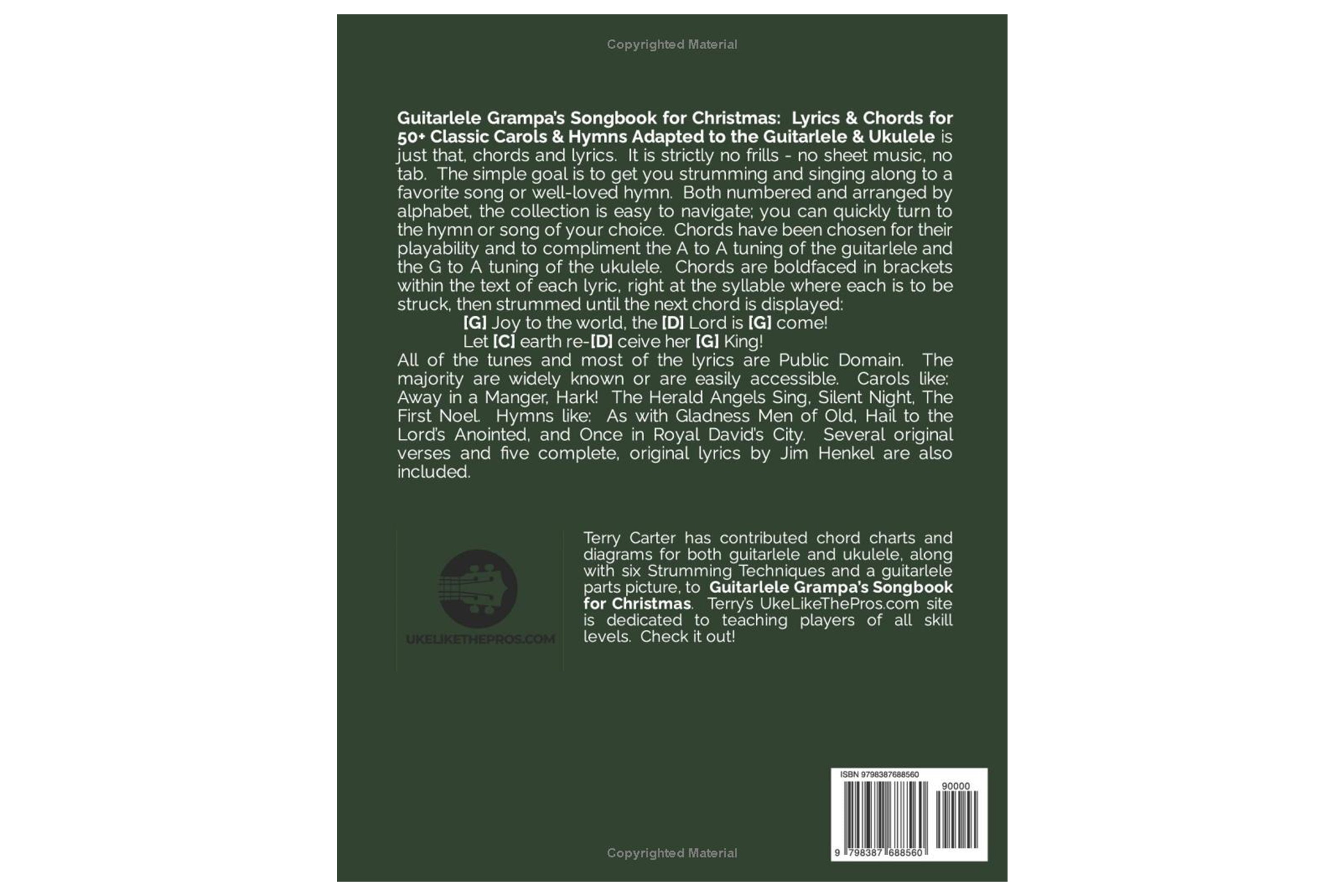 Guitarlele Grampa's Songbook for Christmas