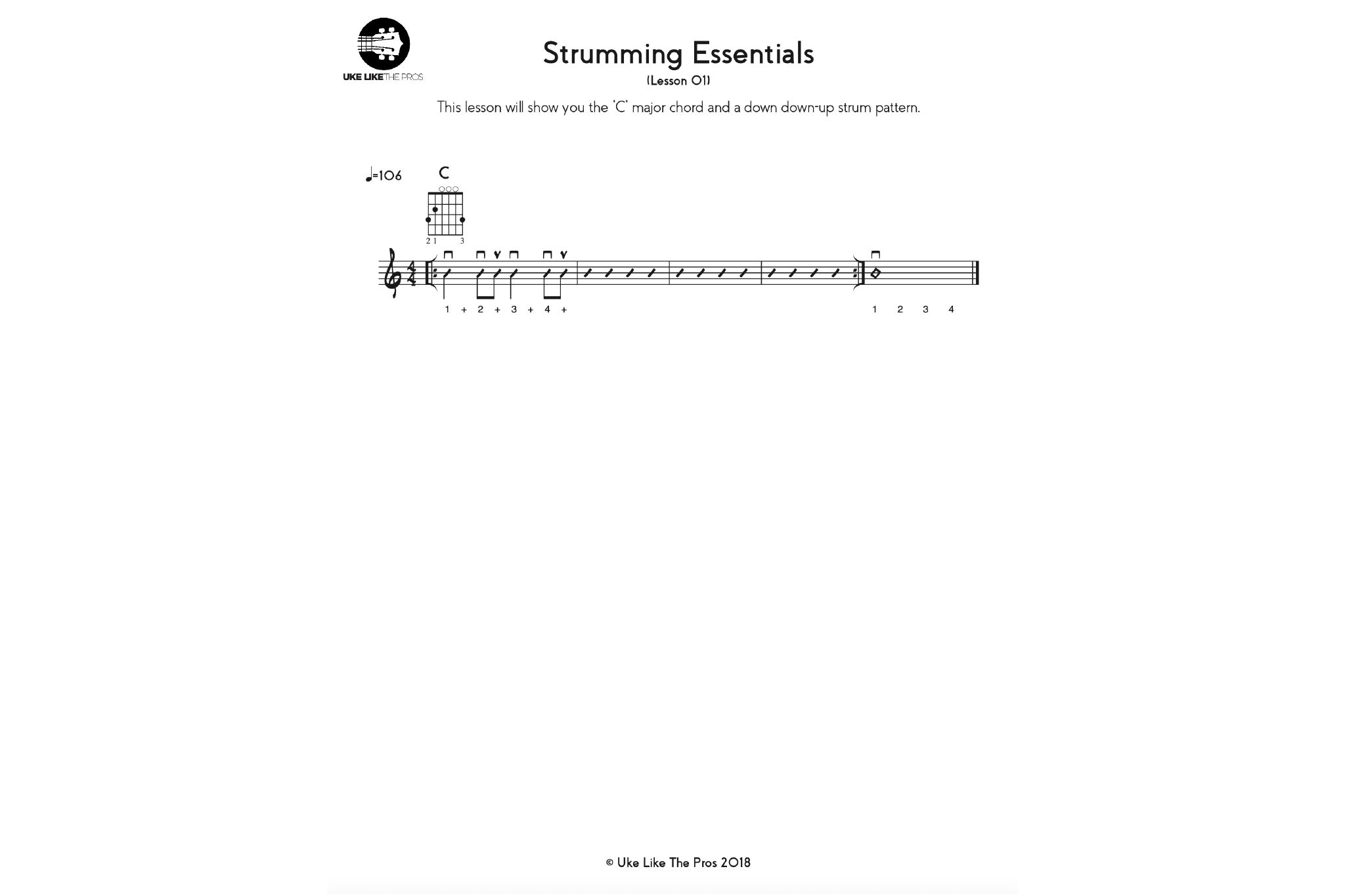 Guitarlele For Ukulele & Guitar Players - Uke Like The Pros